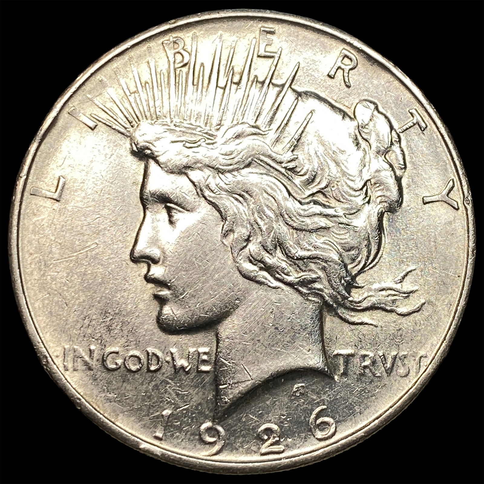1926 Peace Silver Dollar CLOSELY UNCIRCULATED: 1926 Peace Silver Dollar CLOSELY UNCIRCULATED