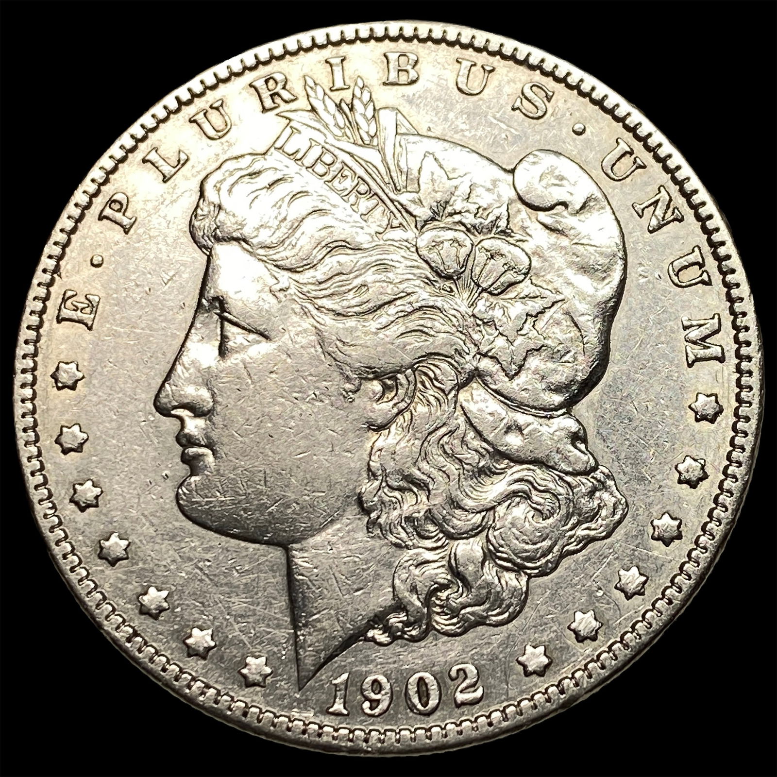 1902 Morgan Silver Dollar CLOSELY UNCIRCULATED: 1902 Morgan Silver Dollar CLOSELY UNCIRCULATED