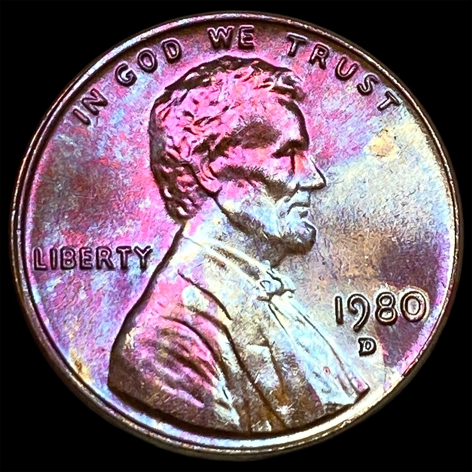 1980-D Lincoln Cent SUPERB GEM BU (1 of 2)