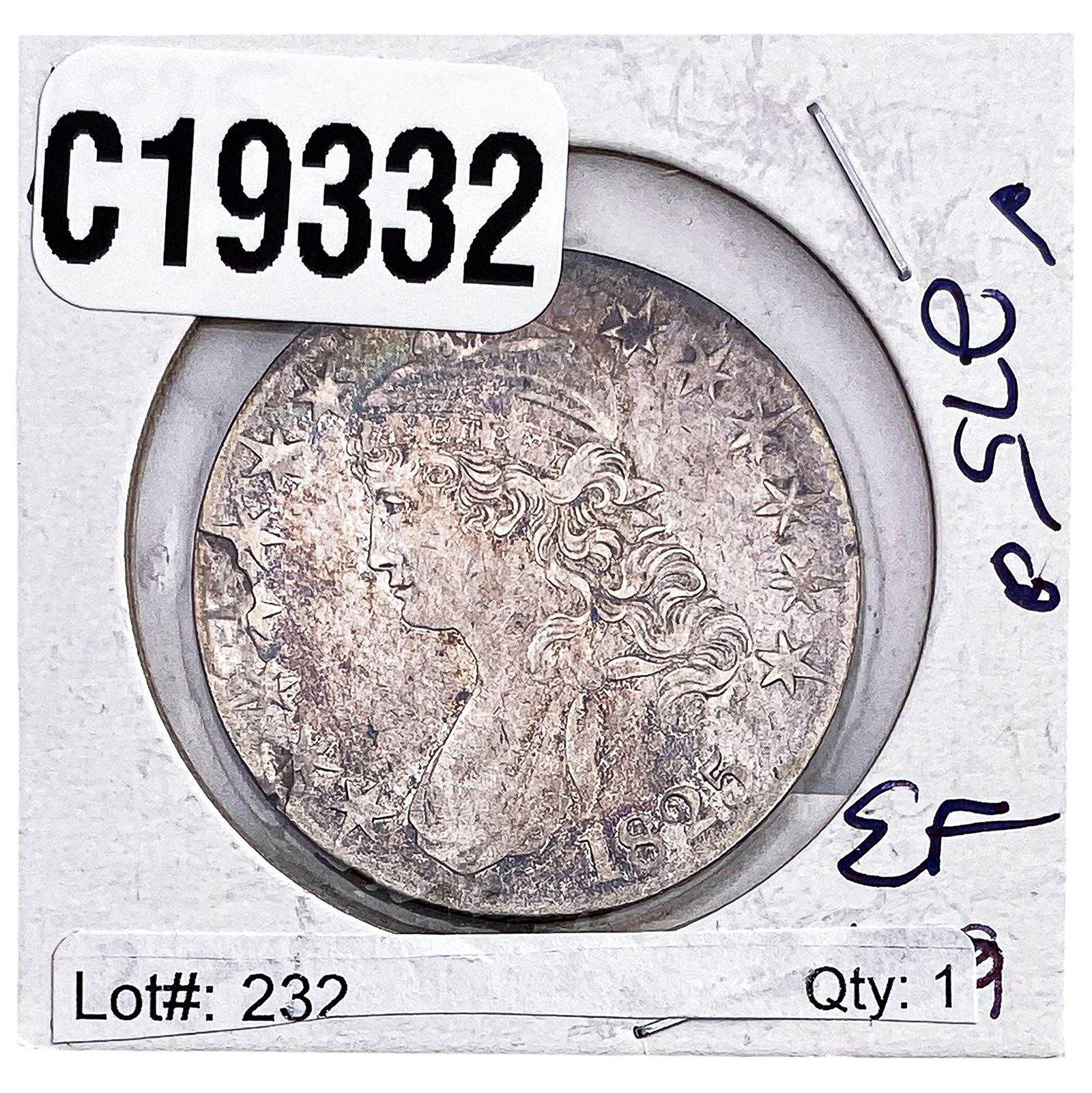 1825 Capped Bust Half Dollar (1 of 2)