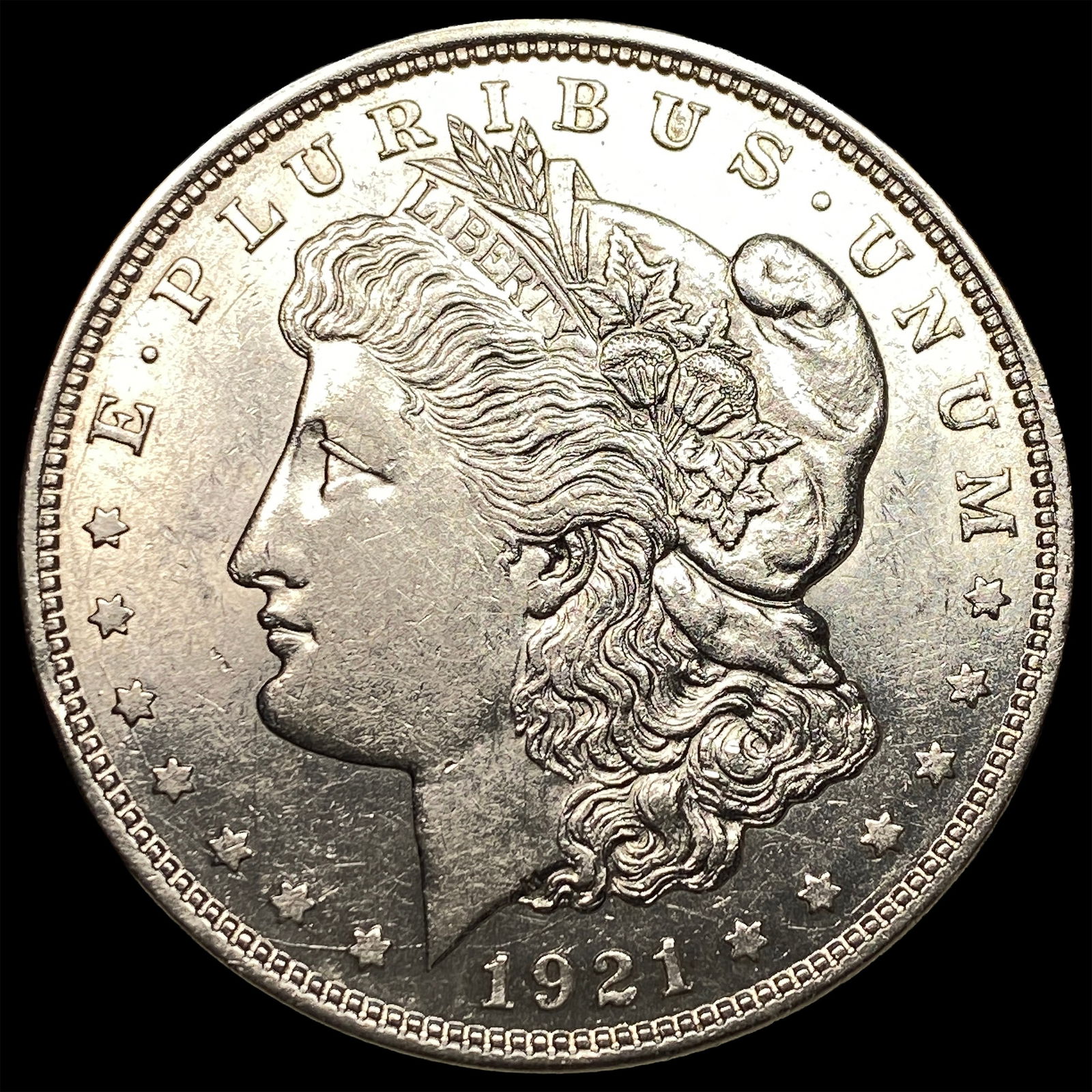 1921 Silver Morgan Dollar UNCIRCULATED: 1921 Silver Morgan Dollar UNCIRCULATED
