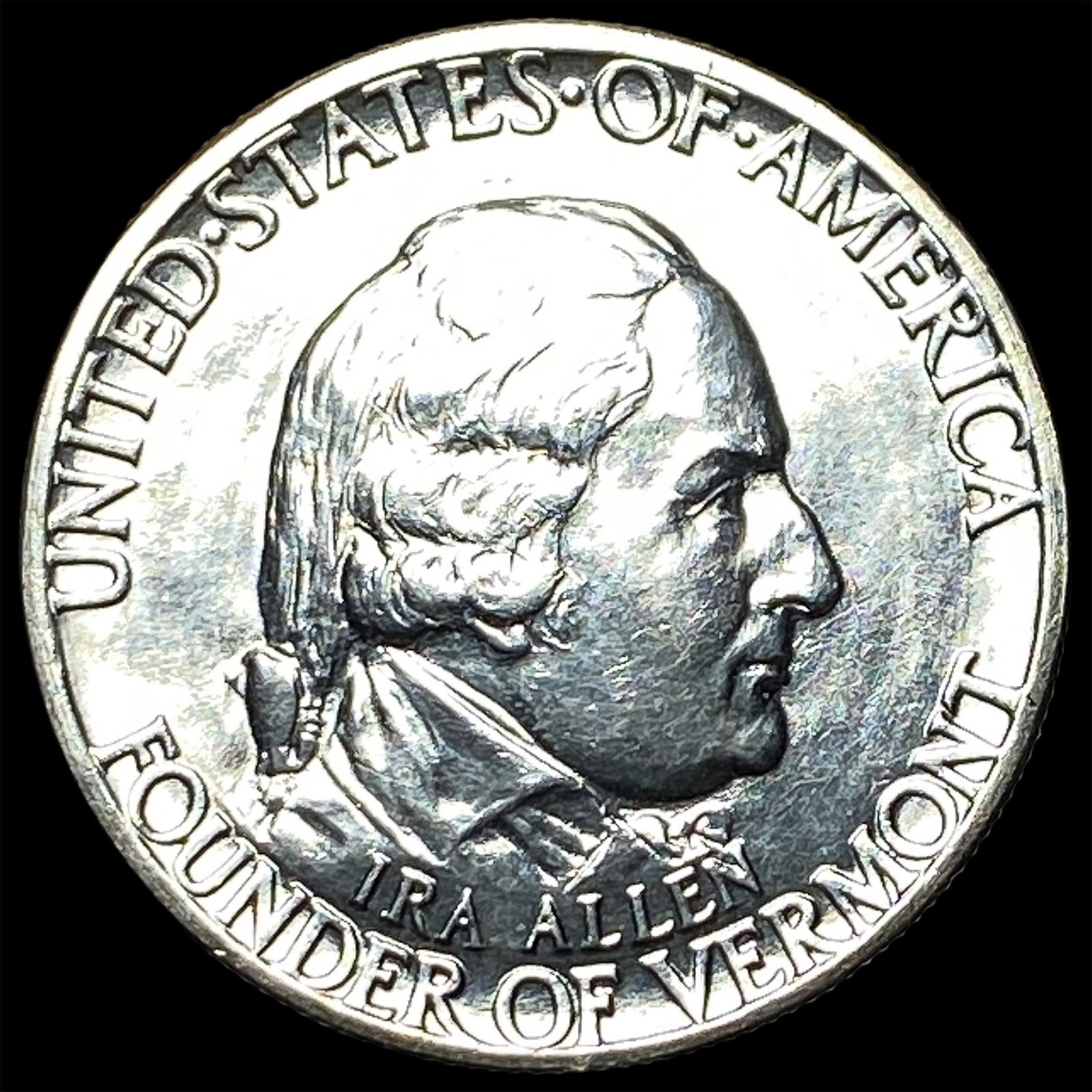 1927 Silver Vermont Half Dollar UNCIRCULATED: 1927 Silver Vermont Half Dollar UNCIRCULATED