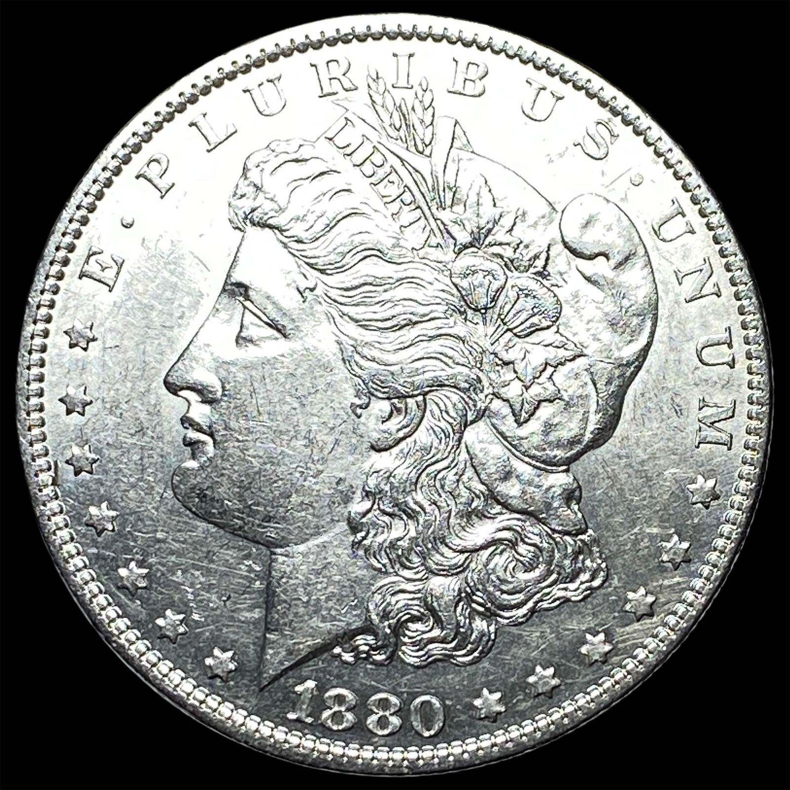 1880-O Micro O Silver Morgan Dollar UNCIRCULATED (1 of 2)