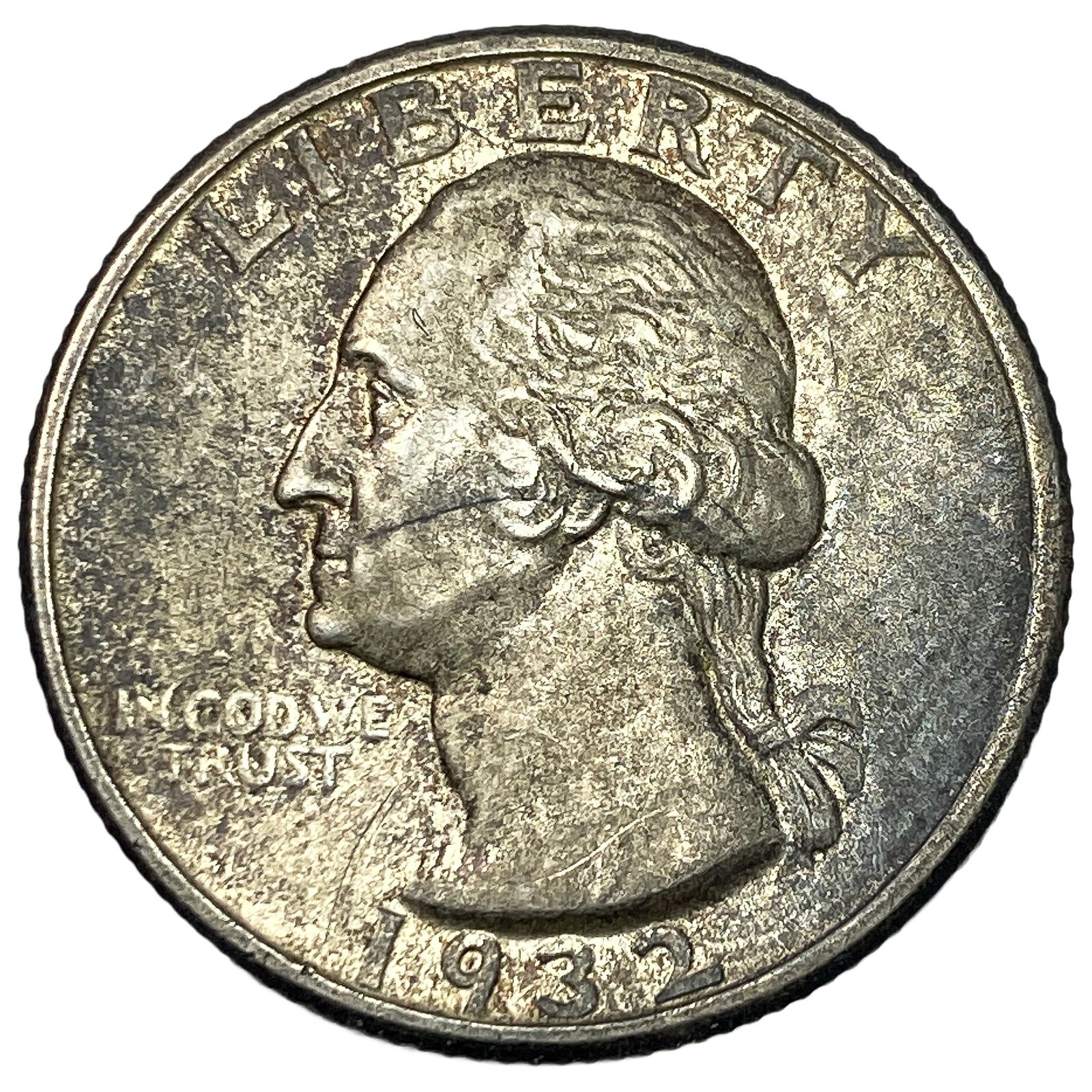 1932-D Washington Silver Quarter (1 of 2)