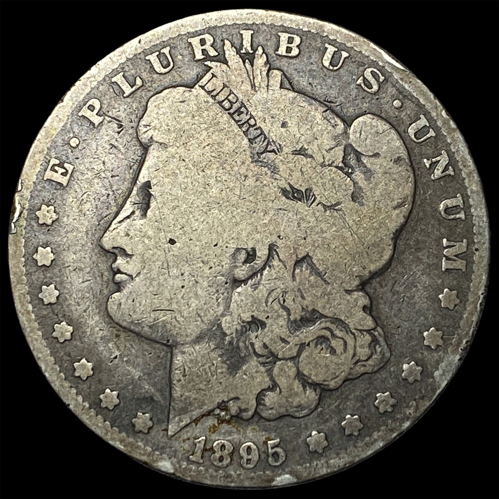 1895-O Silver Morgan Dollar NICELY CIRCULATED: 1895-O Silver Morgan Dollar NICELY CIRCULATED
