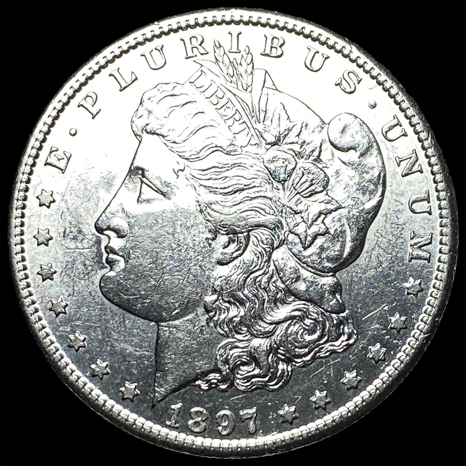 1897-S Silver Morgan Dollar UNCIRCULATED: 1897-S Silver Morgan Dollar UNCIRCULATED