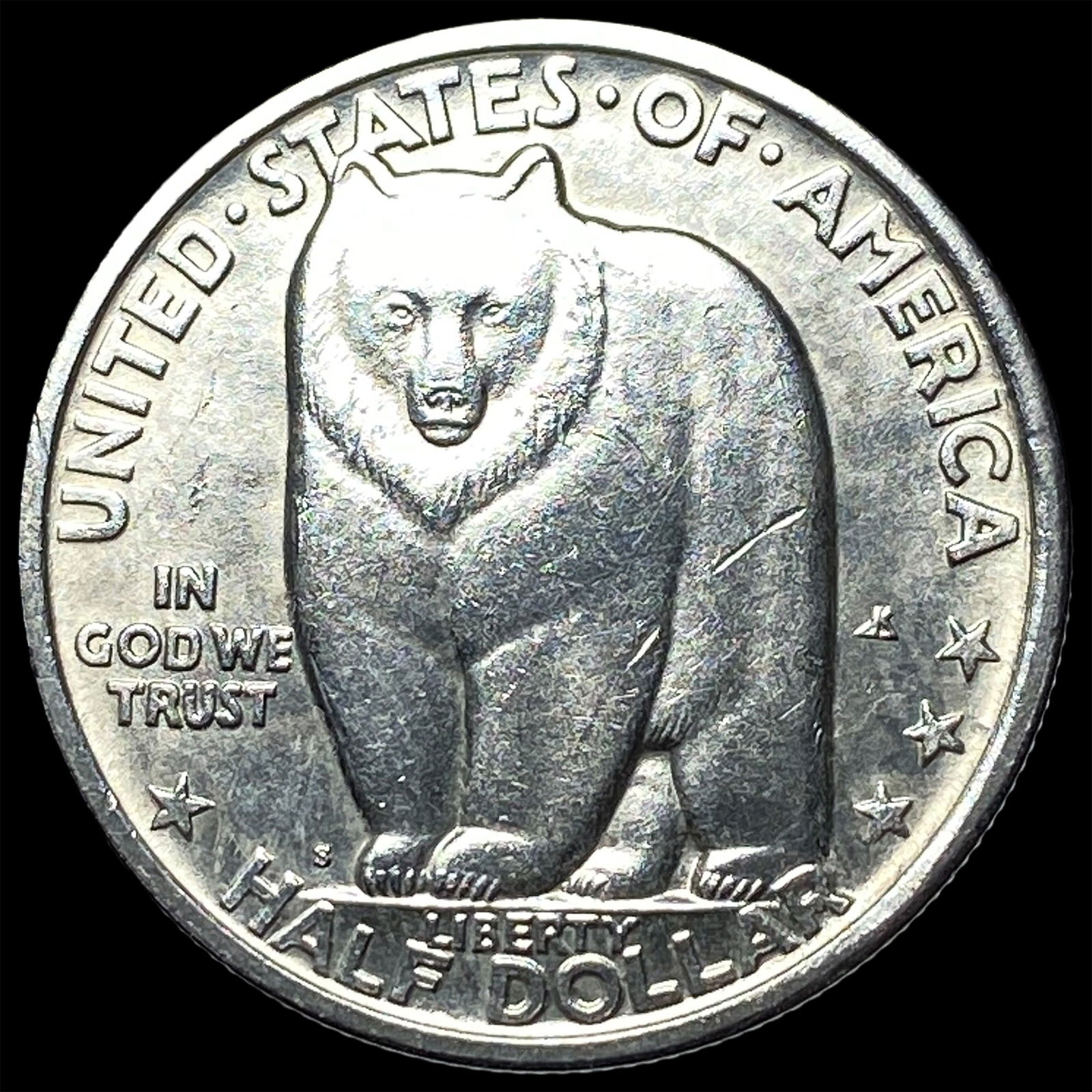 1936-S Silver Bay Bridge Half Dollar UNCIRCULATED: 1936-S Silver Bay Bridge Half Dollar UNCIRCULATED
