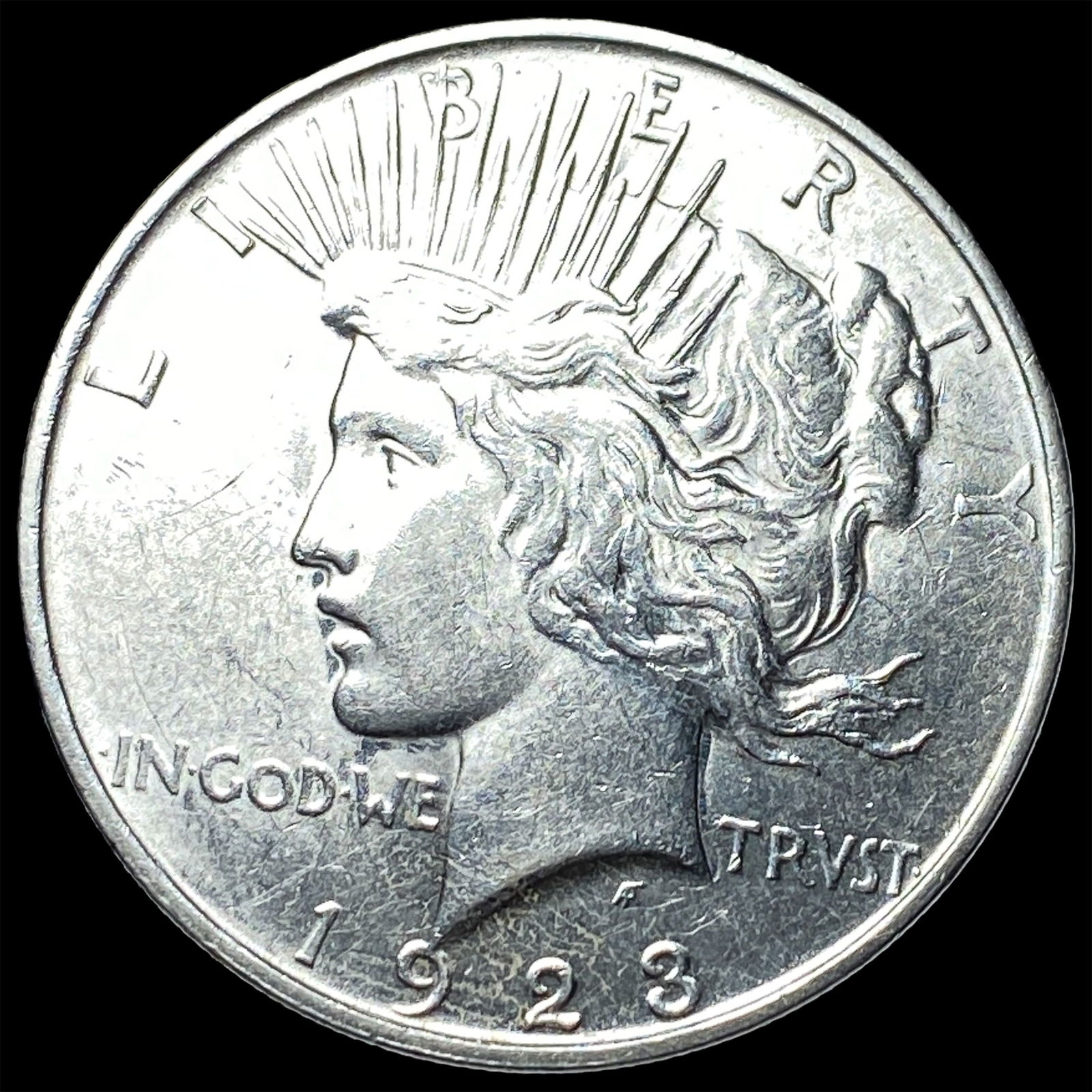 1923-D Silver Peace Dollar UNCIRCULATED: 1923-D Silver Peace Dollar UNCIRCULATED