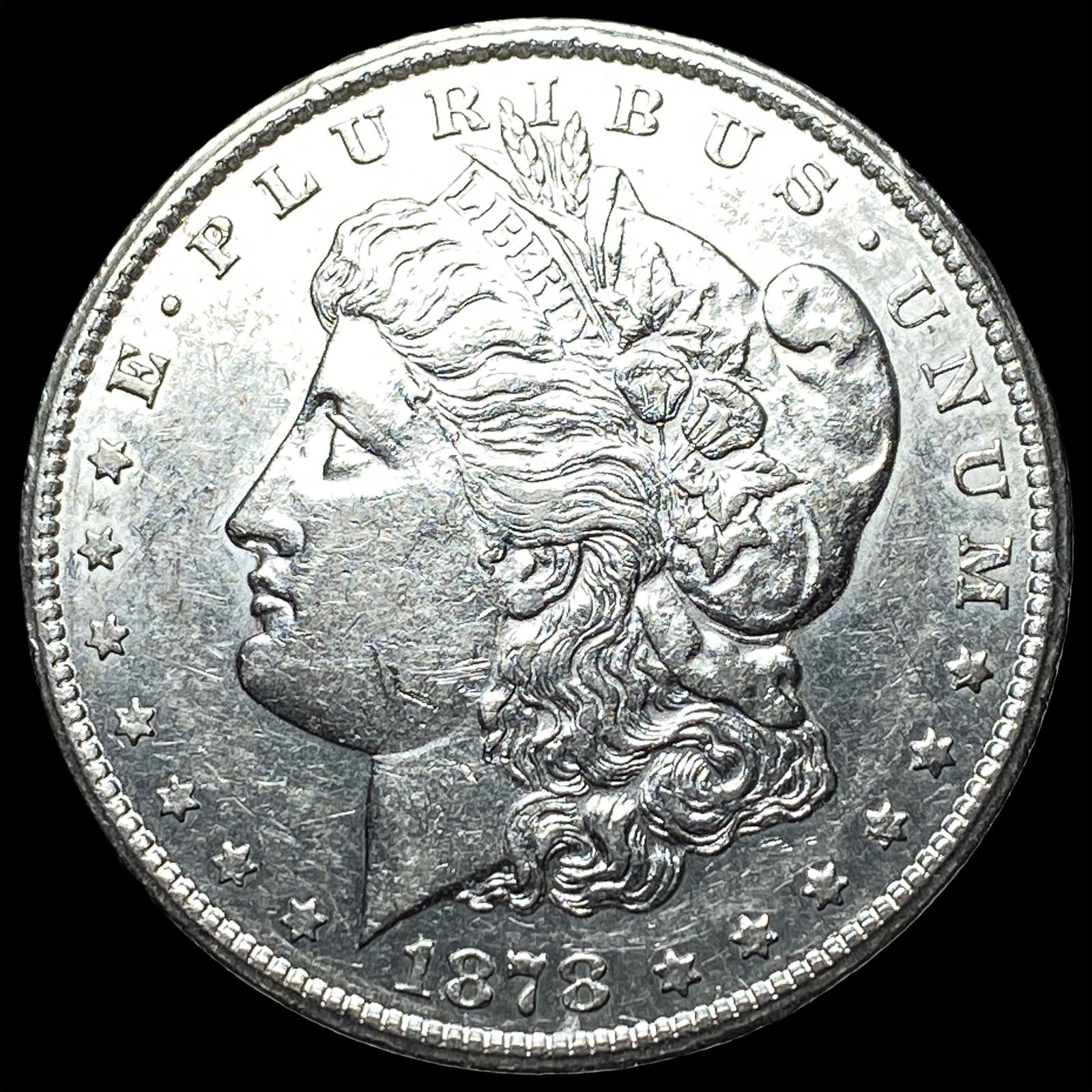 1878-CC Silver Morgan Dollar CHOICE AU (1 of 2)