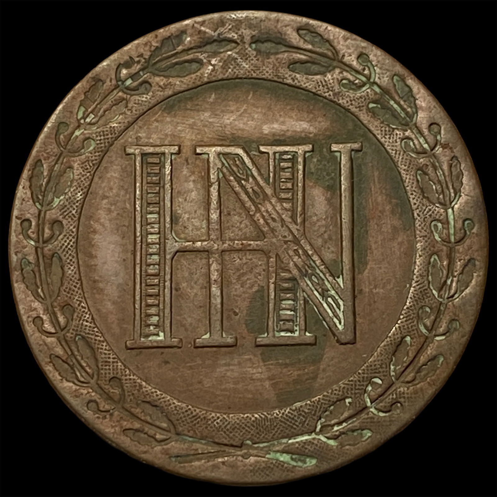 1812 German States Westphalia 5 Centimes NEARLY UNCIRCULATED: 1812 German States Westphalia 5 Centimes NEARLY UNCIRCULATED