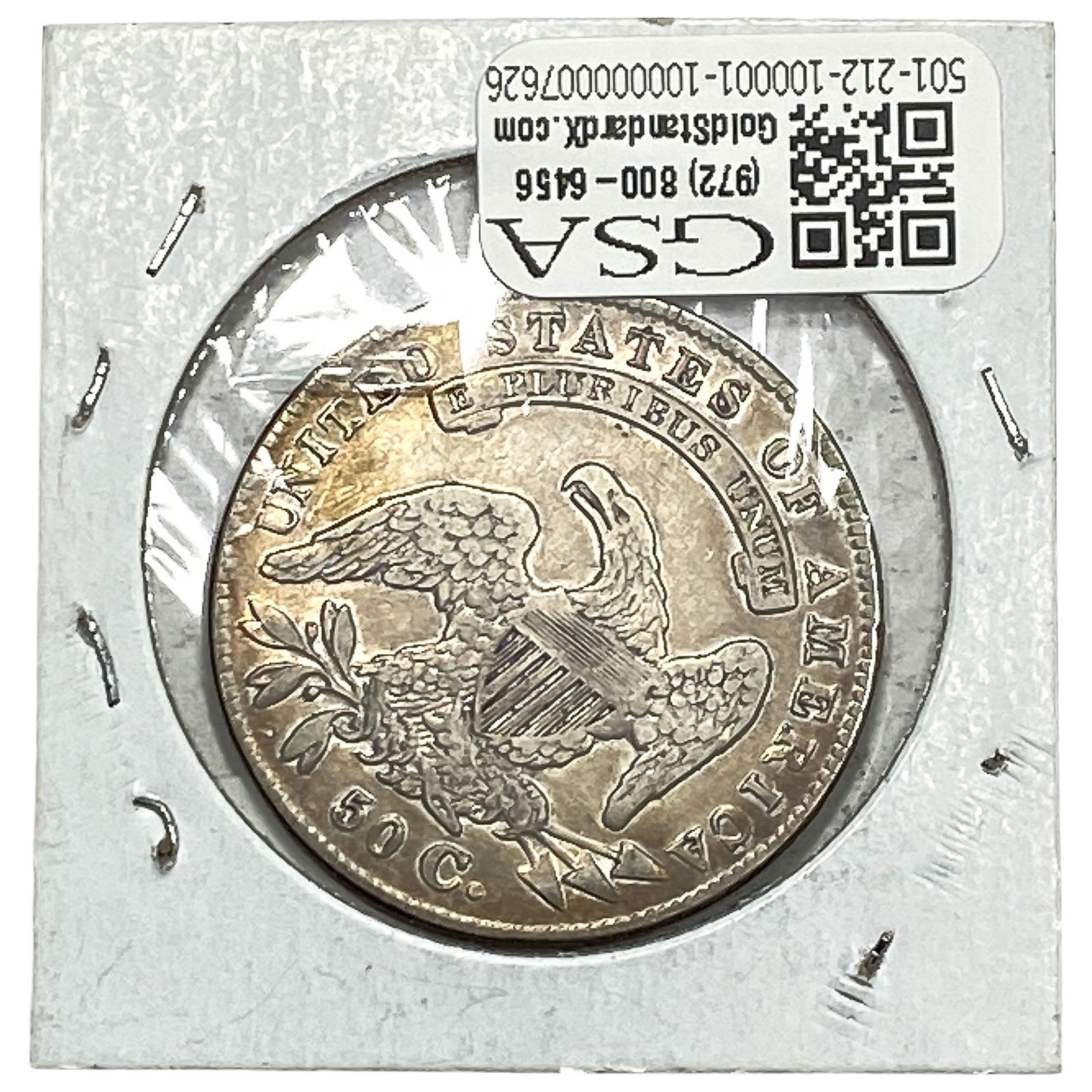 1834 Capped Bust Half Dollar - 2