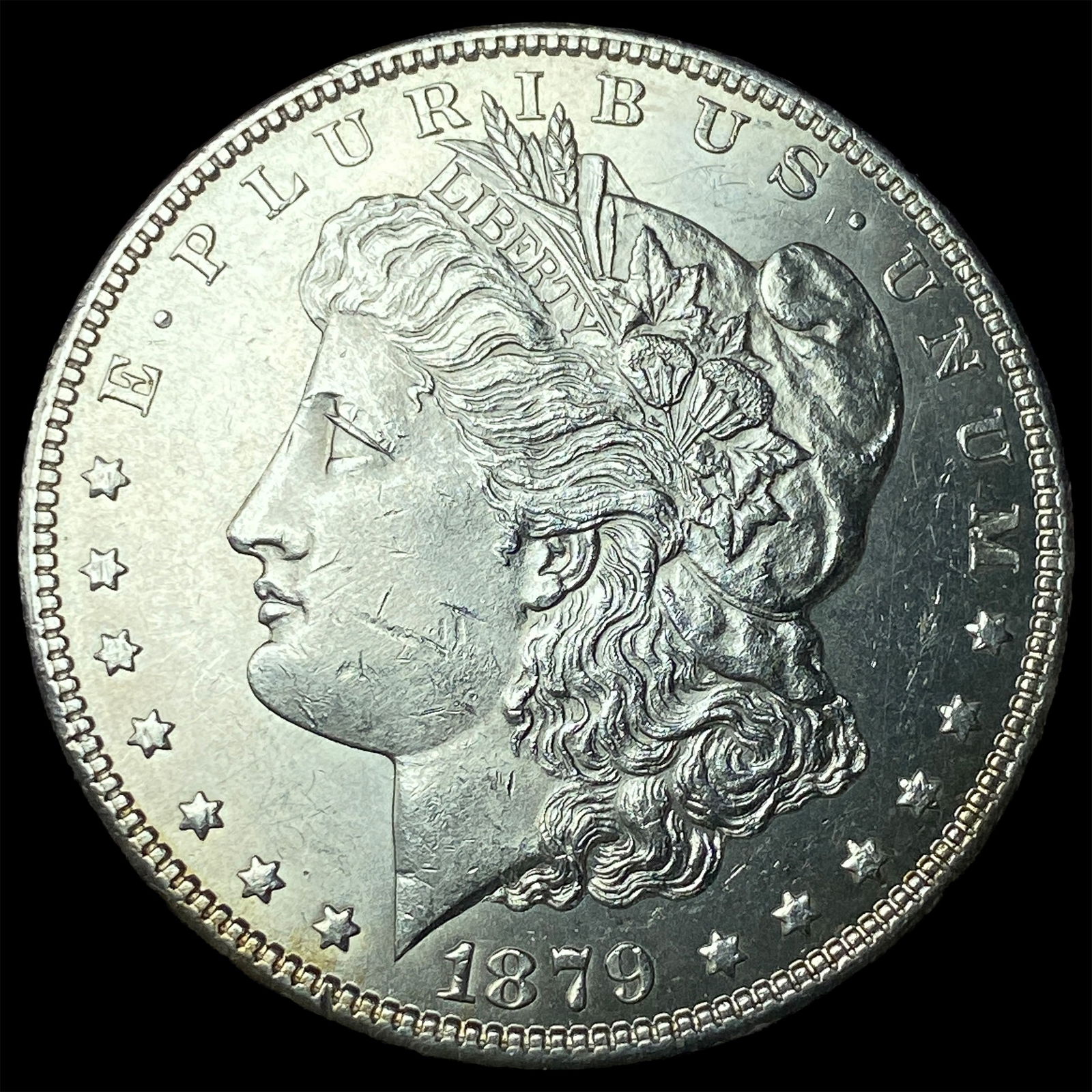 1879-S Silver Morgan Dollar UNCIRCULATED: 1879-S Silver Morgan Dollar UNCIRCULATED
