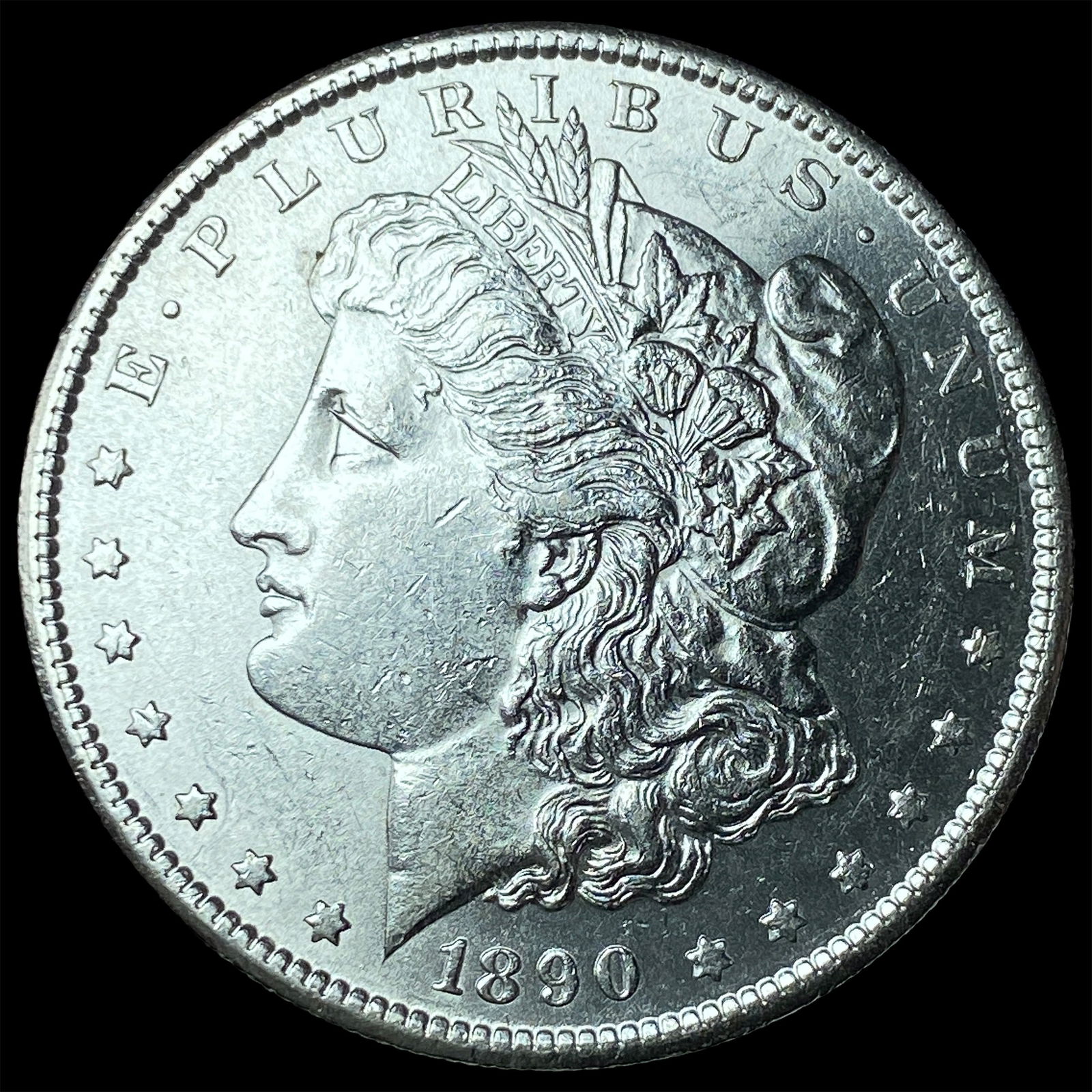 1890-S Silver Morgan Dollar UNCIRCULATED: 1890-S Silver Morgan Dollar UNCIRCULATED