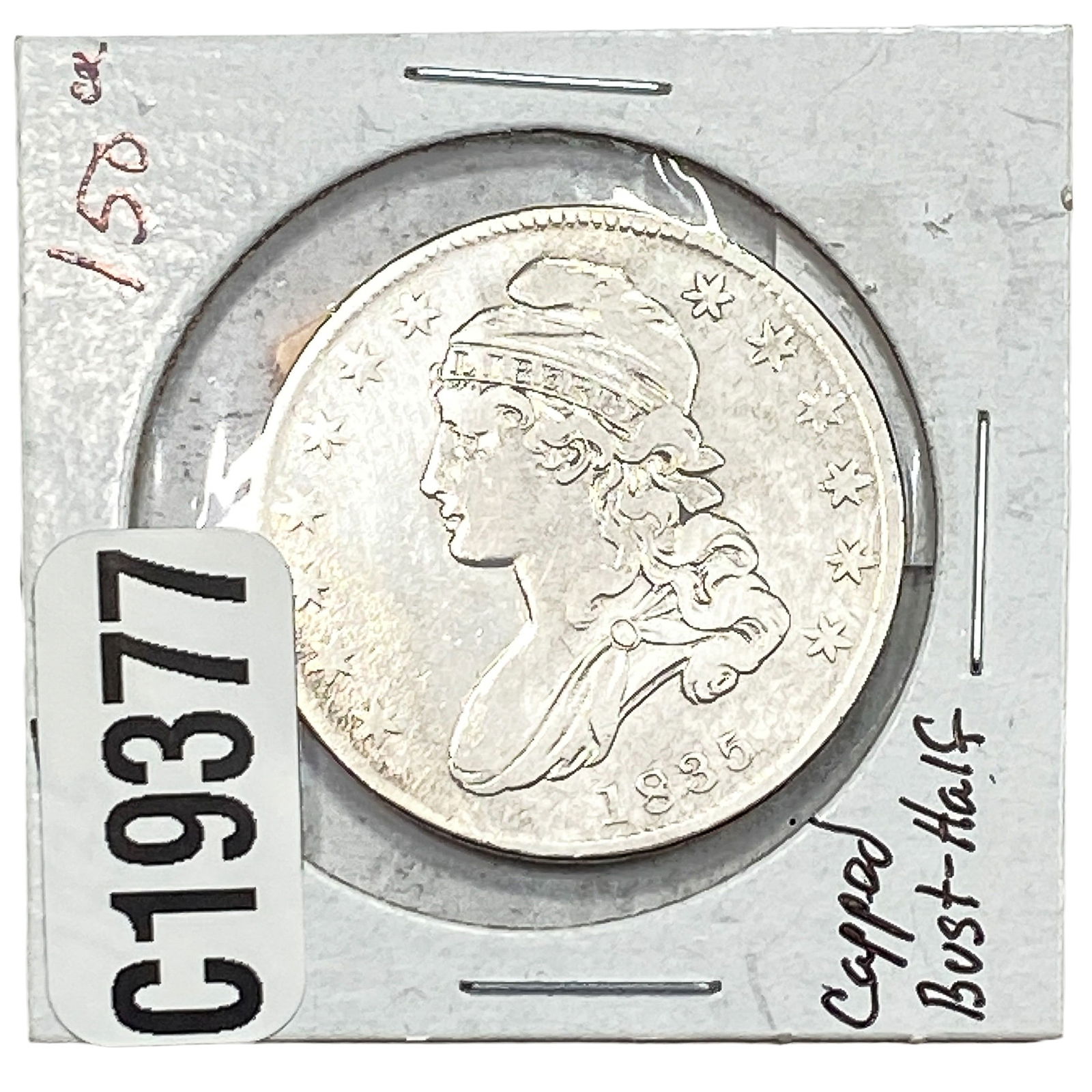 1835 Capped Bust Half Dollar (1 of 2)