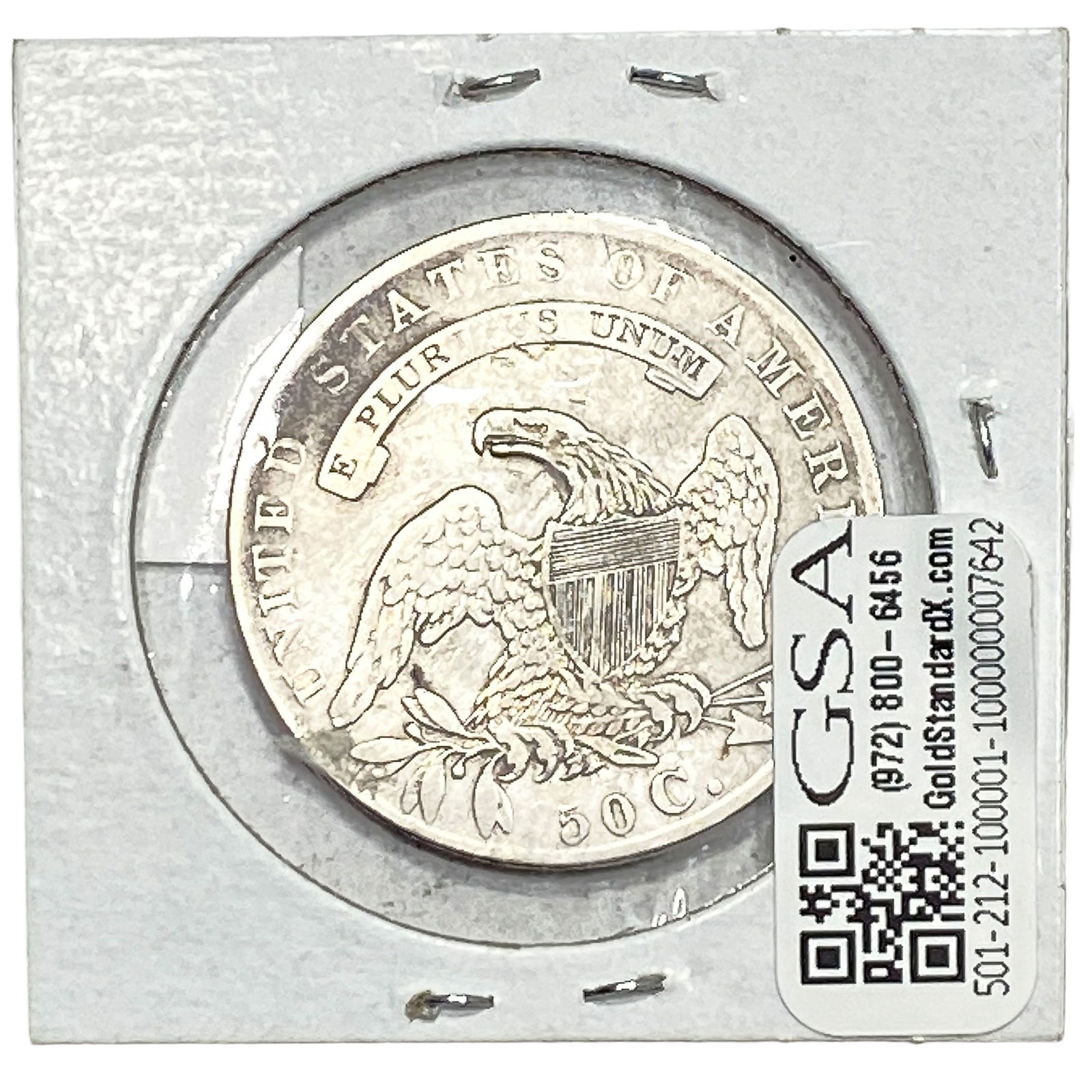 1835 Capped Bust Half Dollar - 2