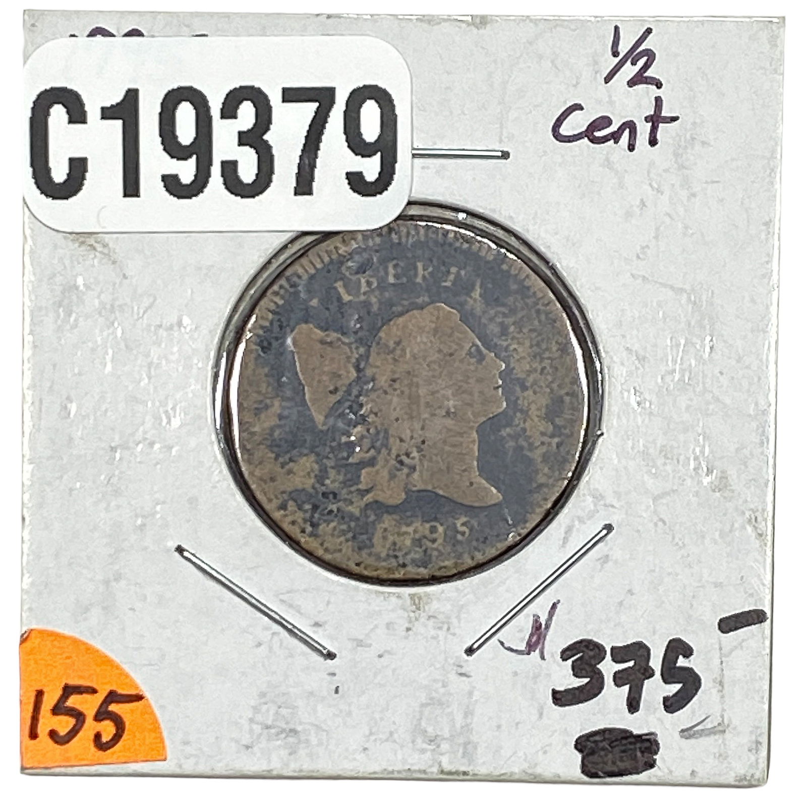 1795 Liberty Cap Half Cent: 1795 Liberty Cap Half Cent