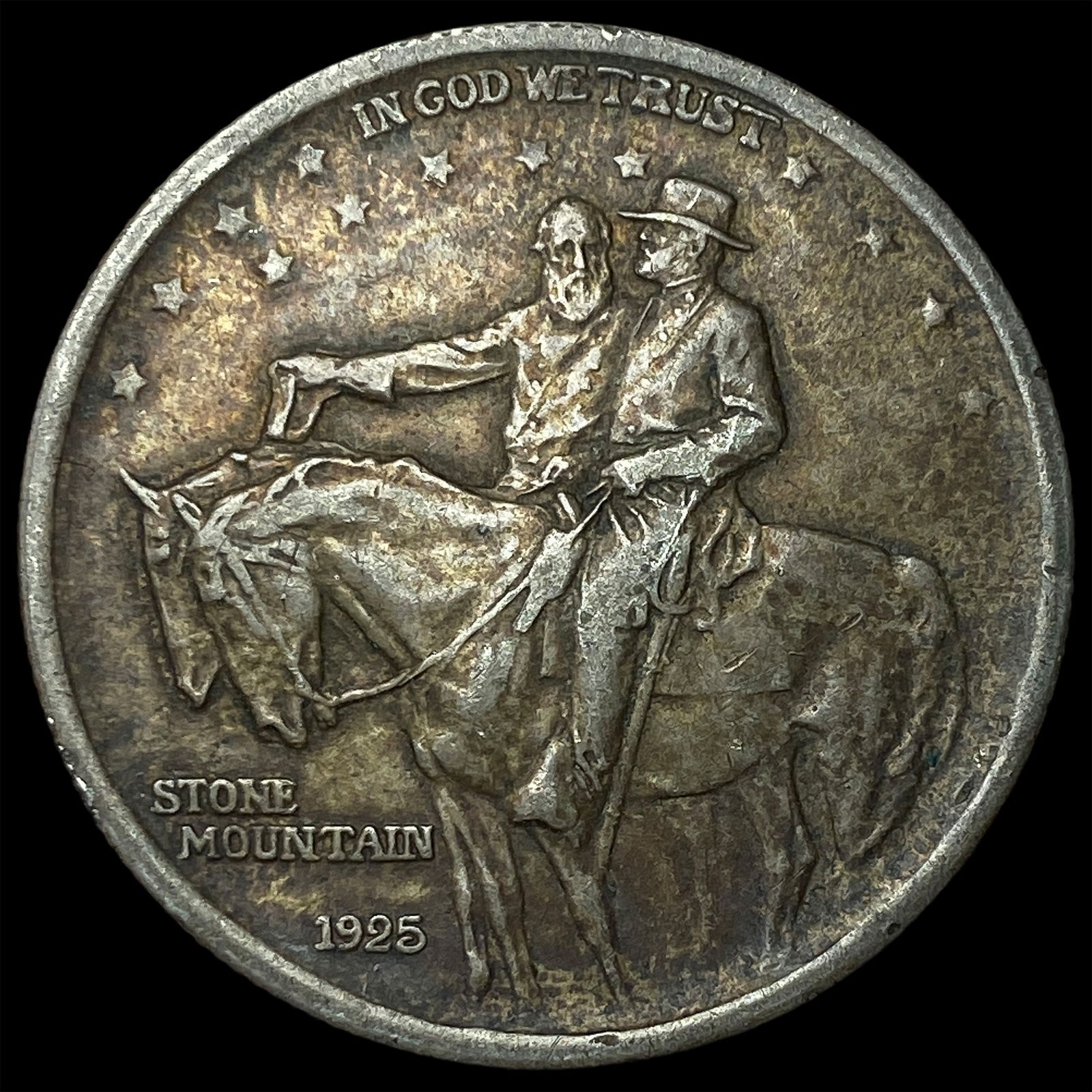 1925 Stone Mountain Silver Half Dollar NEARLY UNCIRCULATED: 1925 Stone Mountain Silver Half Dollar NEARLY UNCIRCULATED