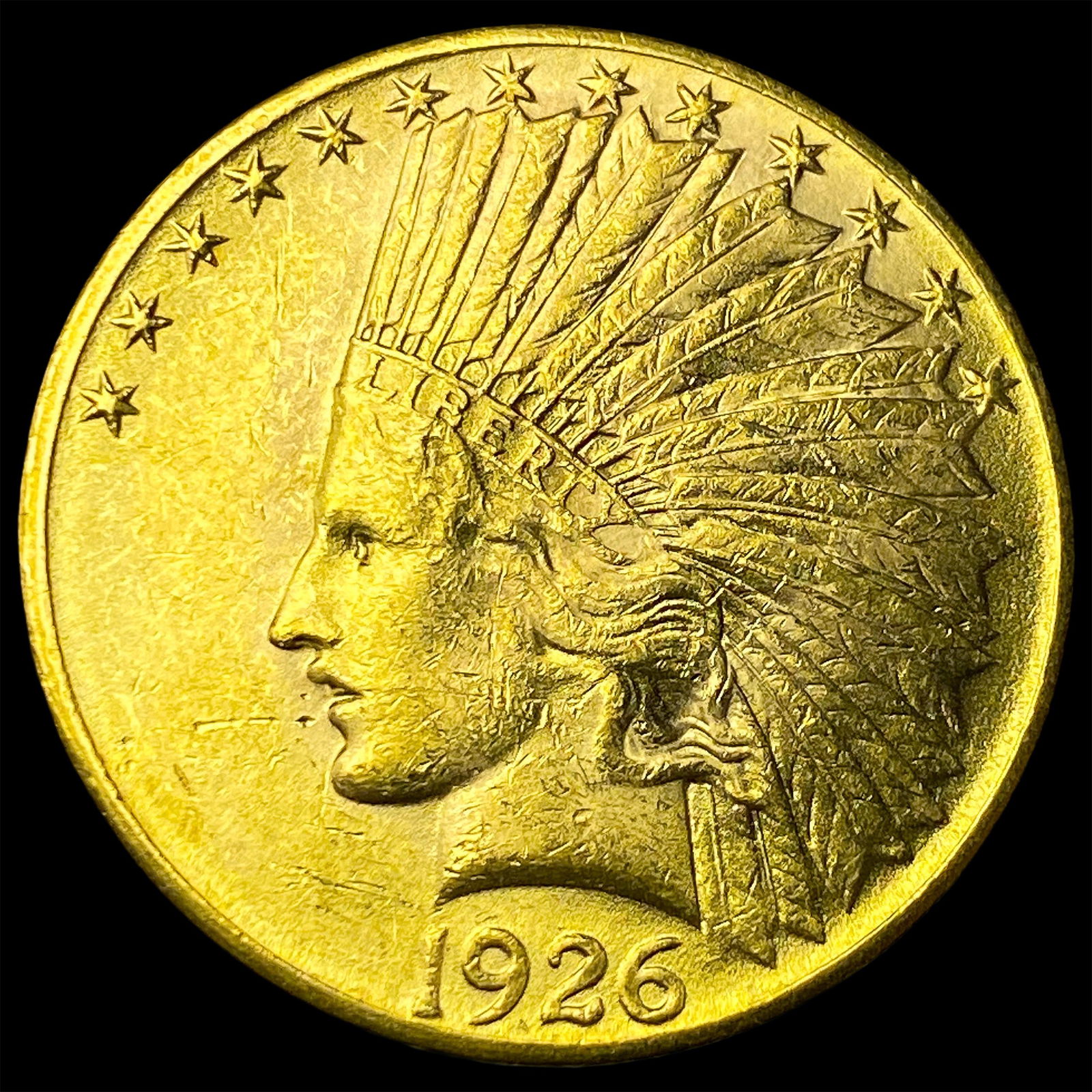 1926 Indian Head $10 Eagle Gold Coin UNCIRCULATED: 1926 Indian Head $10 Eagle Gold Coin UNCIRCULATED