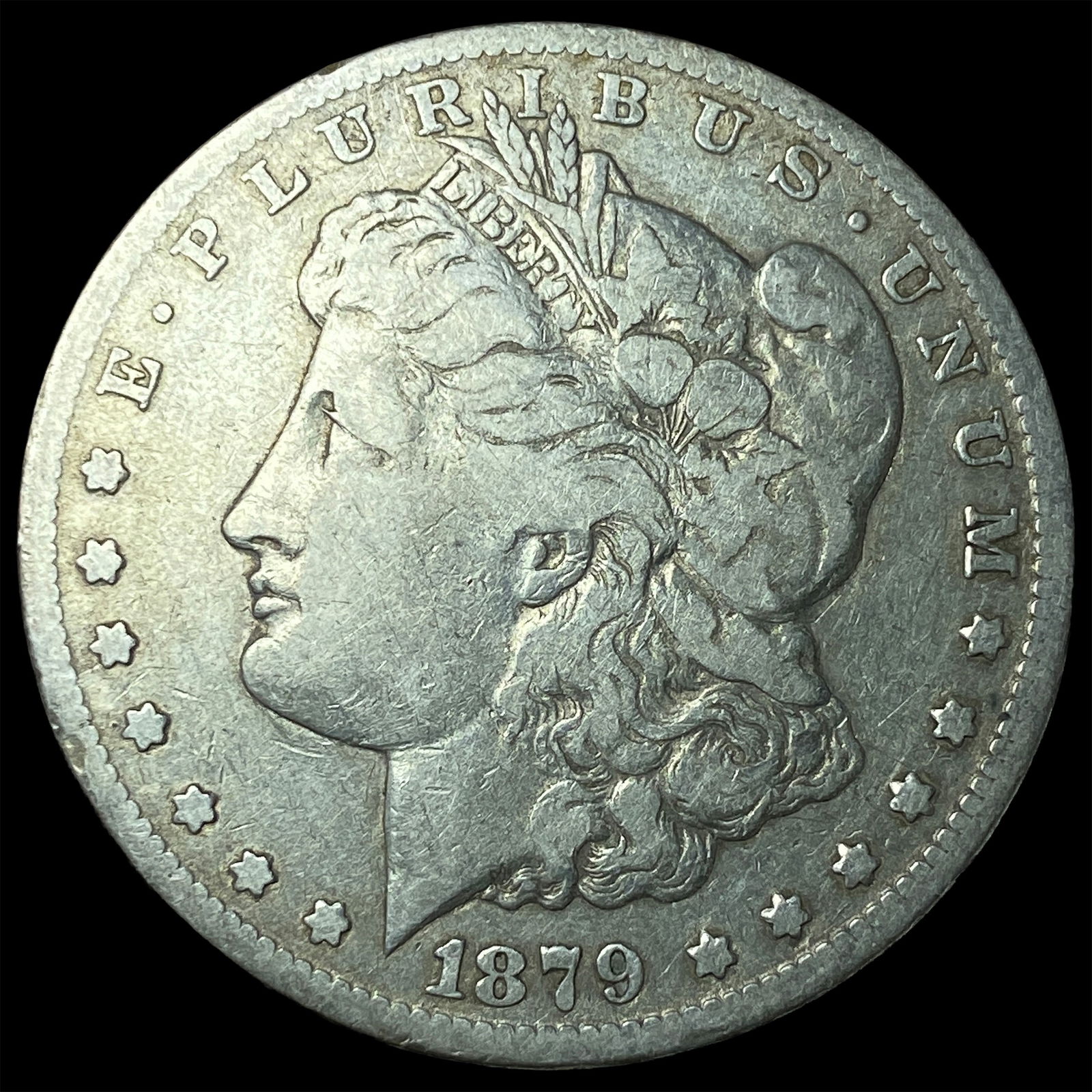 1879-S Silver Morgan Dollar LIGHTLY CIRCULATED: 1879-S Silver Morgan Dollar LIGHTLY CIRCULATED