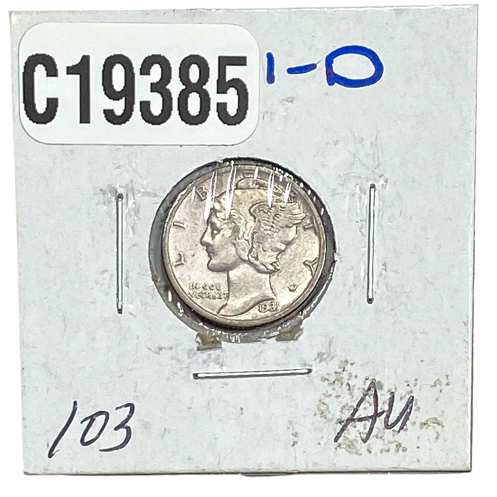 1931-D Mercury Silver Dime (1 of 2)