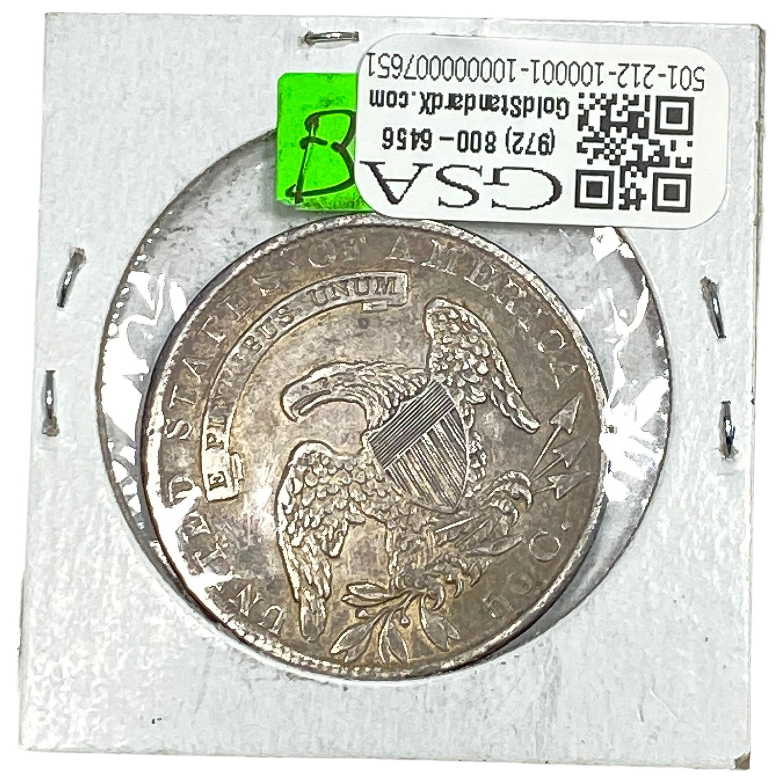 1834 Capped Bust Half Dollar - 2