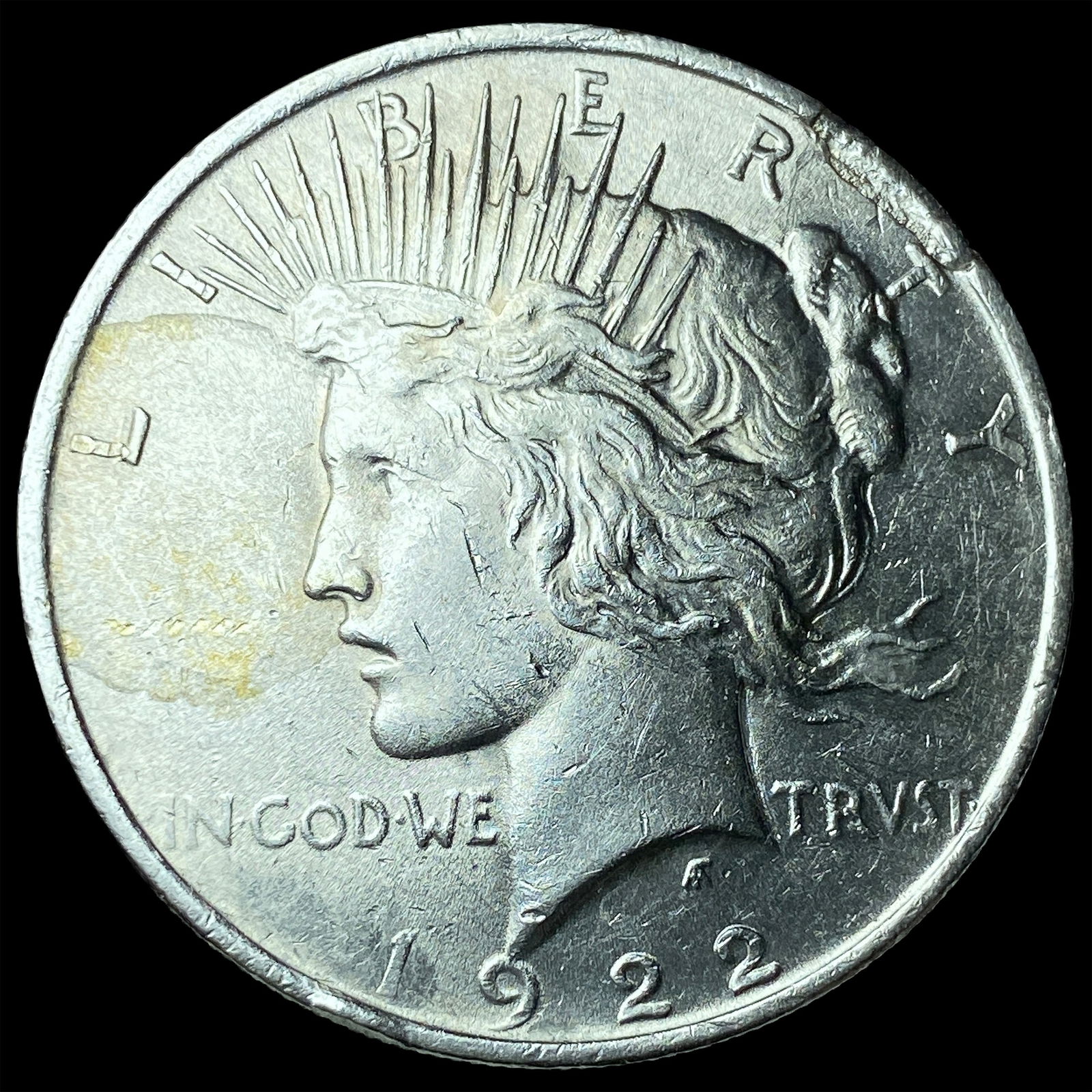 1922 Silver Peace Dollar CHOICE AU: 1922 Silver Peace Dollar CHOICE AU
