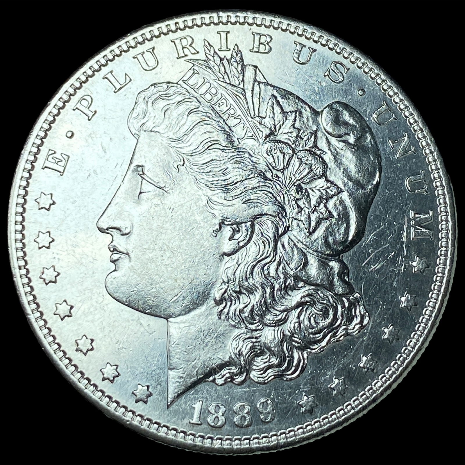 1889 Morgan Silver Dollar UNCIRCULATED: 1889 Morgan Silver Dollar UNCIRCULATED