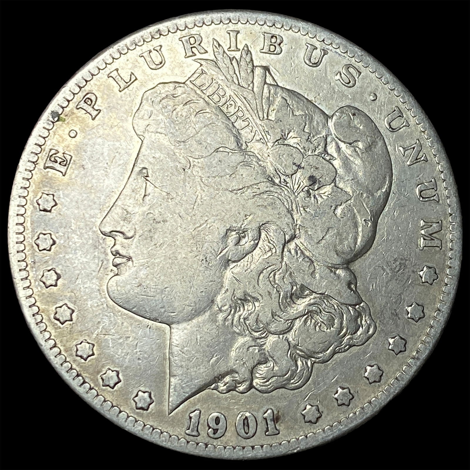 1901-S Silver Morgan Dollar LIGHTLY CIRCULATED (1 of 2)