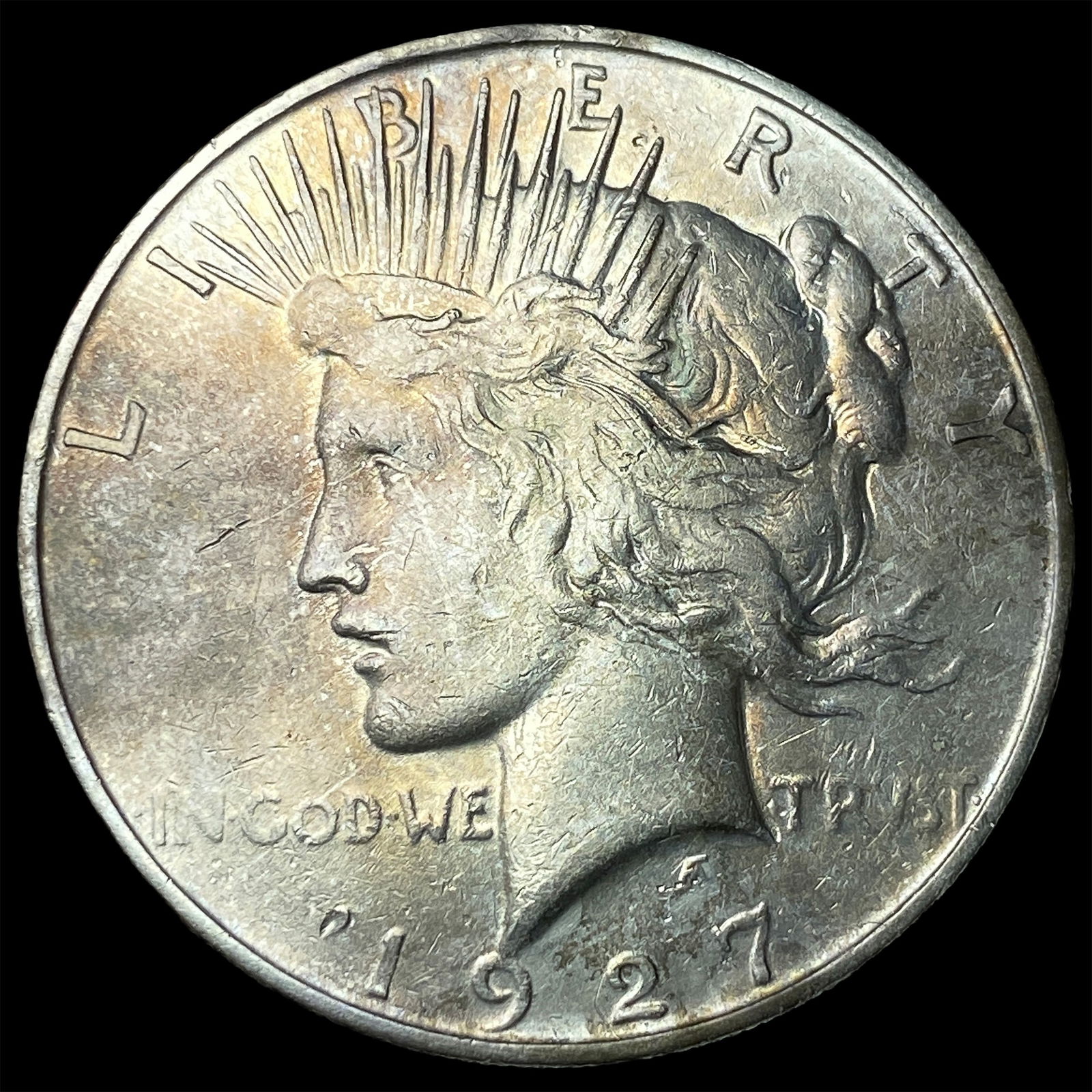 1927-D Peace Silver Dollar CLOSELY UNCIRCULATED (1 of 2)