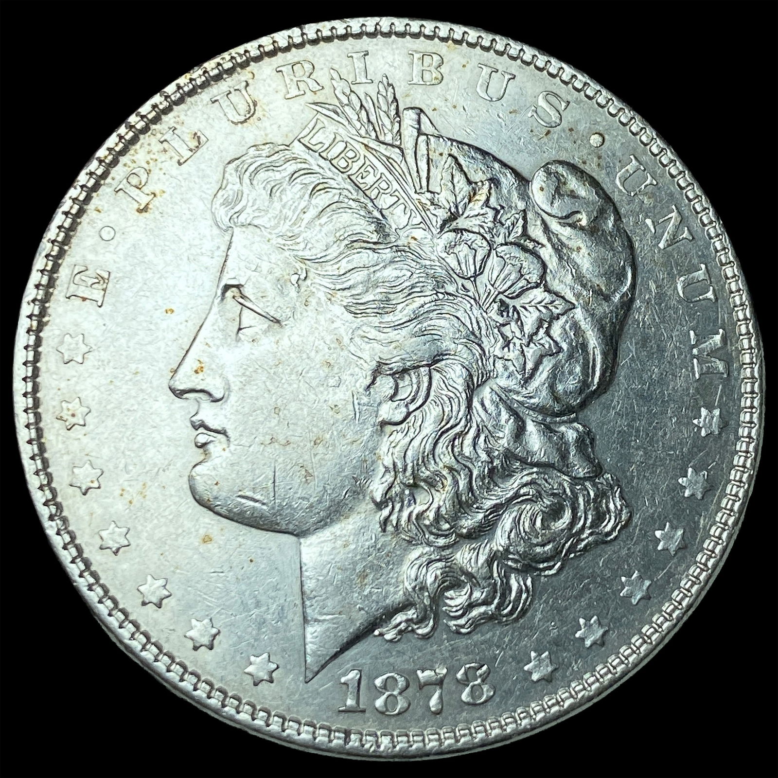 1878 Silver Morgan Dollar CLOSELY UNCIRCULATED (1 of 2)