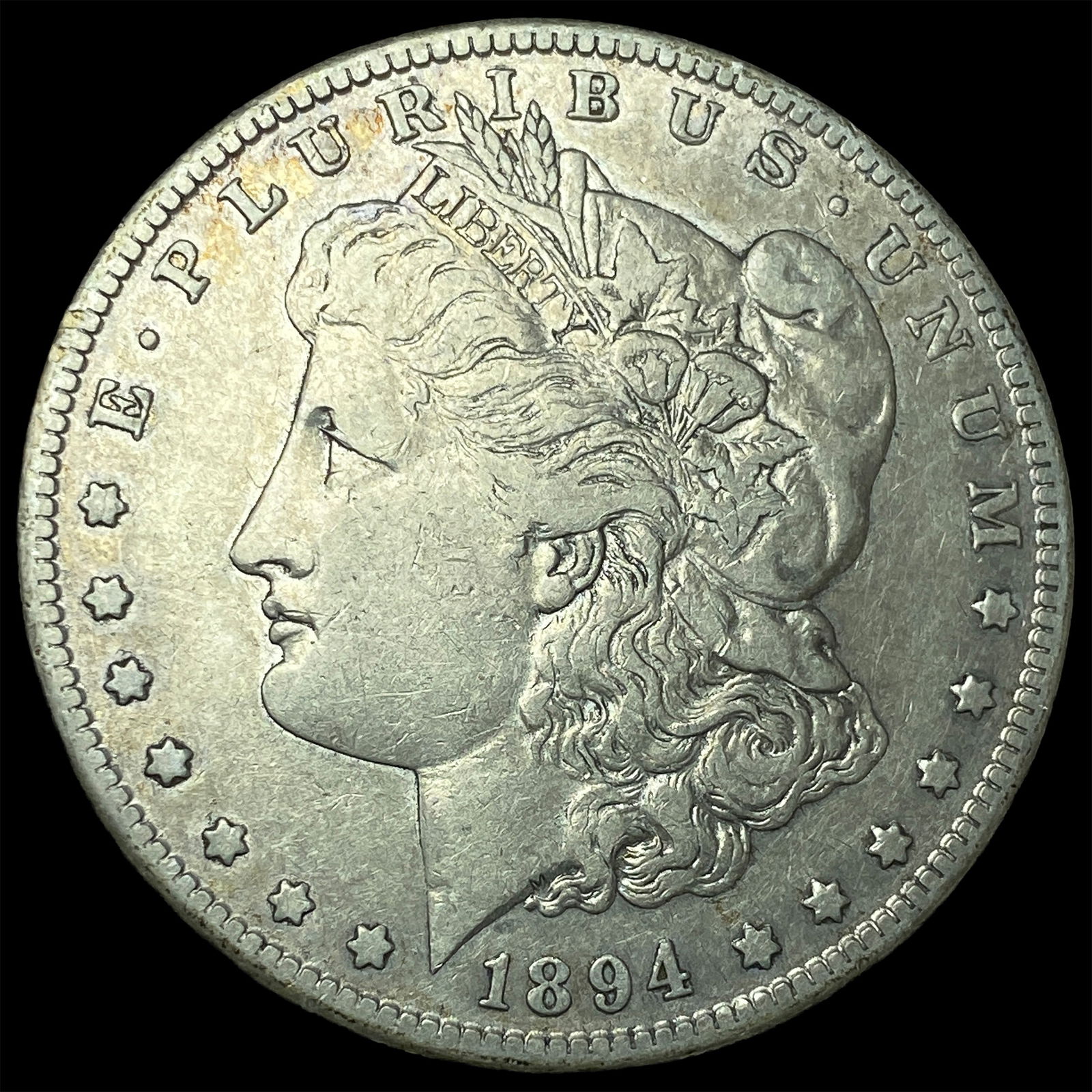 1894-S Silver Morgan Dollar NEARLY UNCIRCULATED (1 of 2)