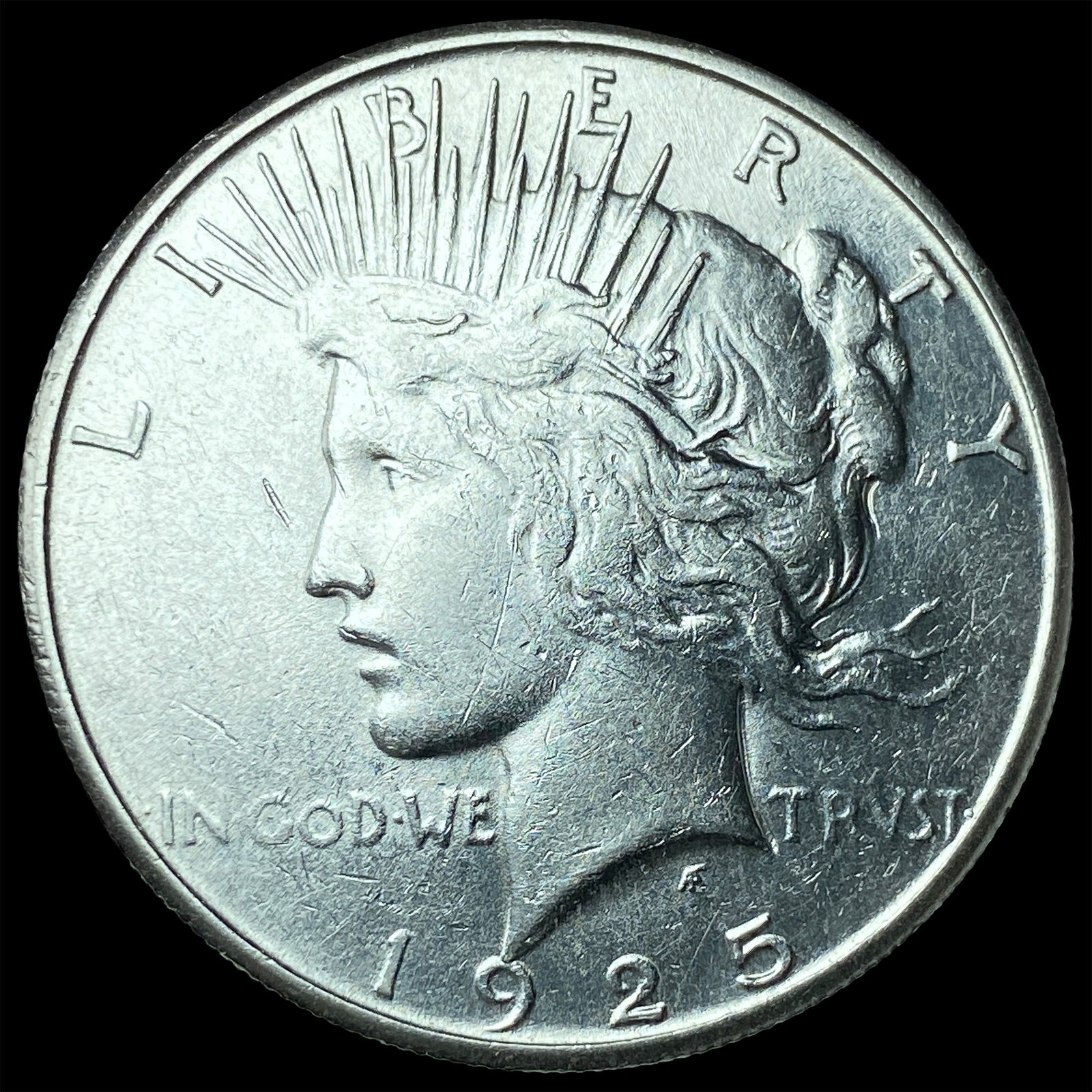 1925-S Peace Silver Dollar CLOSELY UNCIRCULATED (1 of 2)