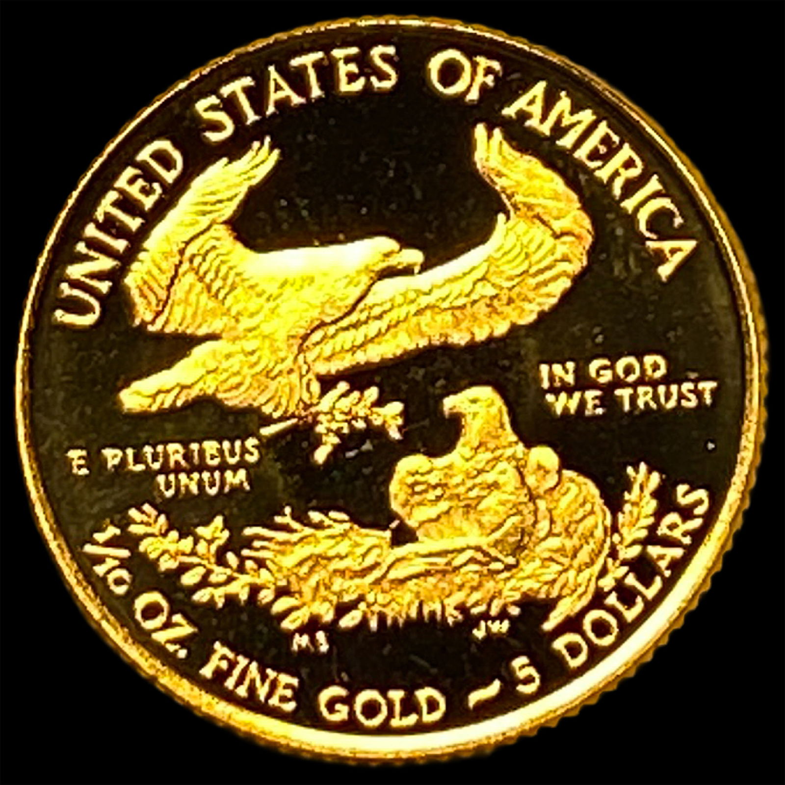2014 1/10oz $5 Gold Eagle CHOICE PROOF - 2
