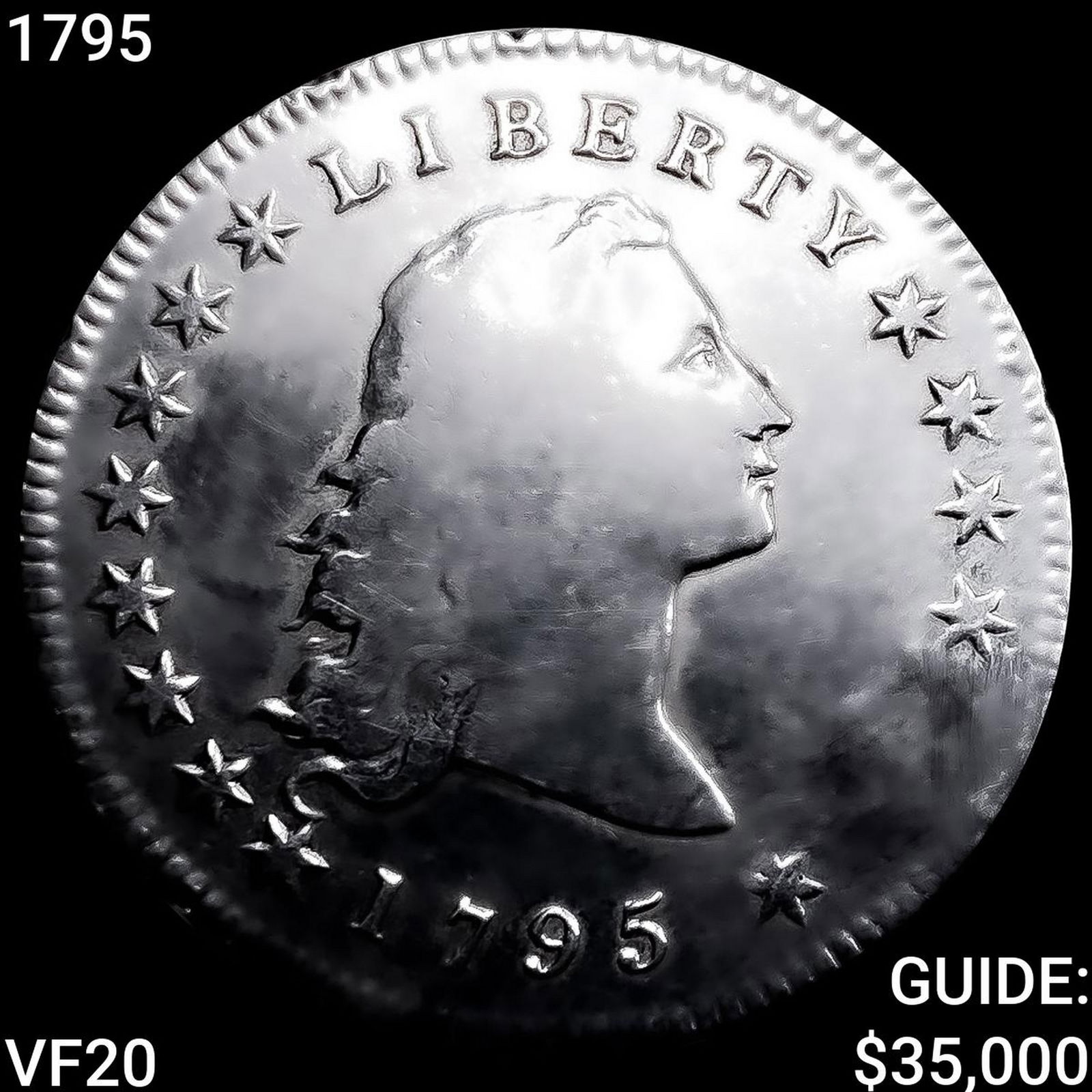 1795 Flowing Hair Dollar LIGHTLY CIRCULATED (1 of 2)