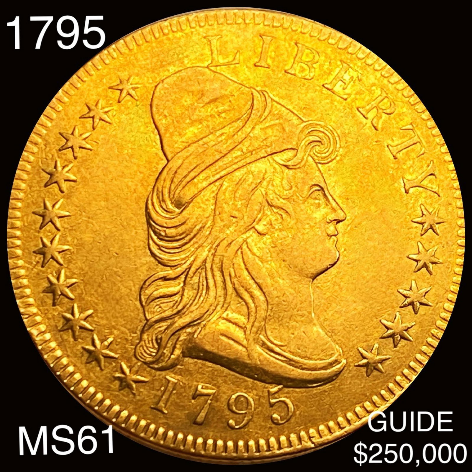 1795 13 Leaves $10 Gold Eagle UNCIRCULATED (1 of 2)