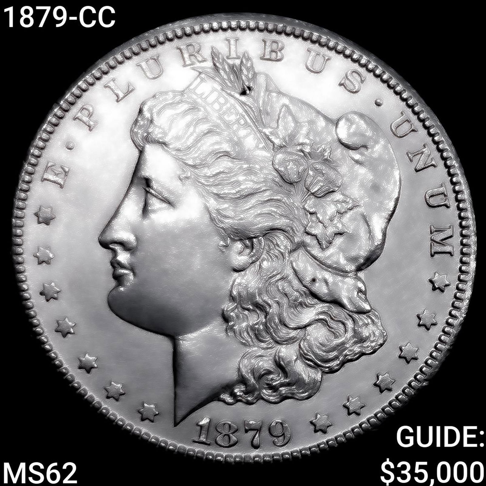 1879-CC Morgan Silver Dollar UNCIRCULATED: 1879-CC Morgan Silver Dollar UNCIRCULATED