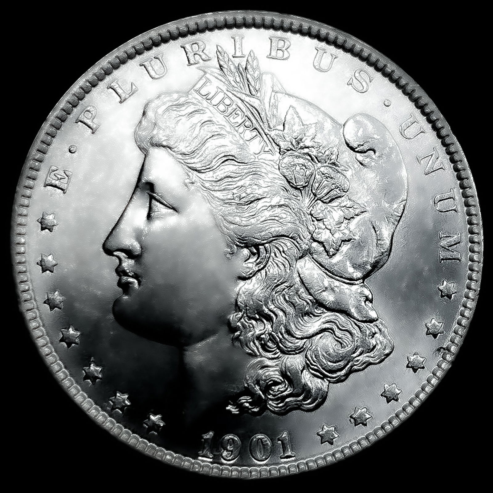 1901 Morgan Silver Dollar UNCIRCULATED: 1901 Morgan Silver Dollar UNCIRCULATED