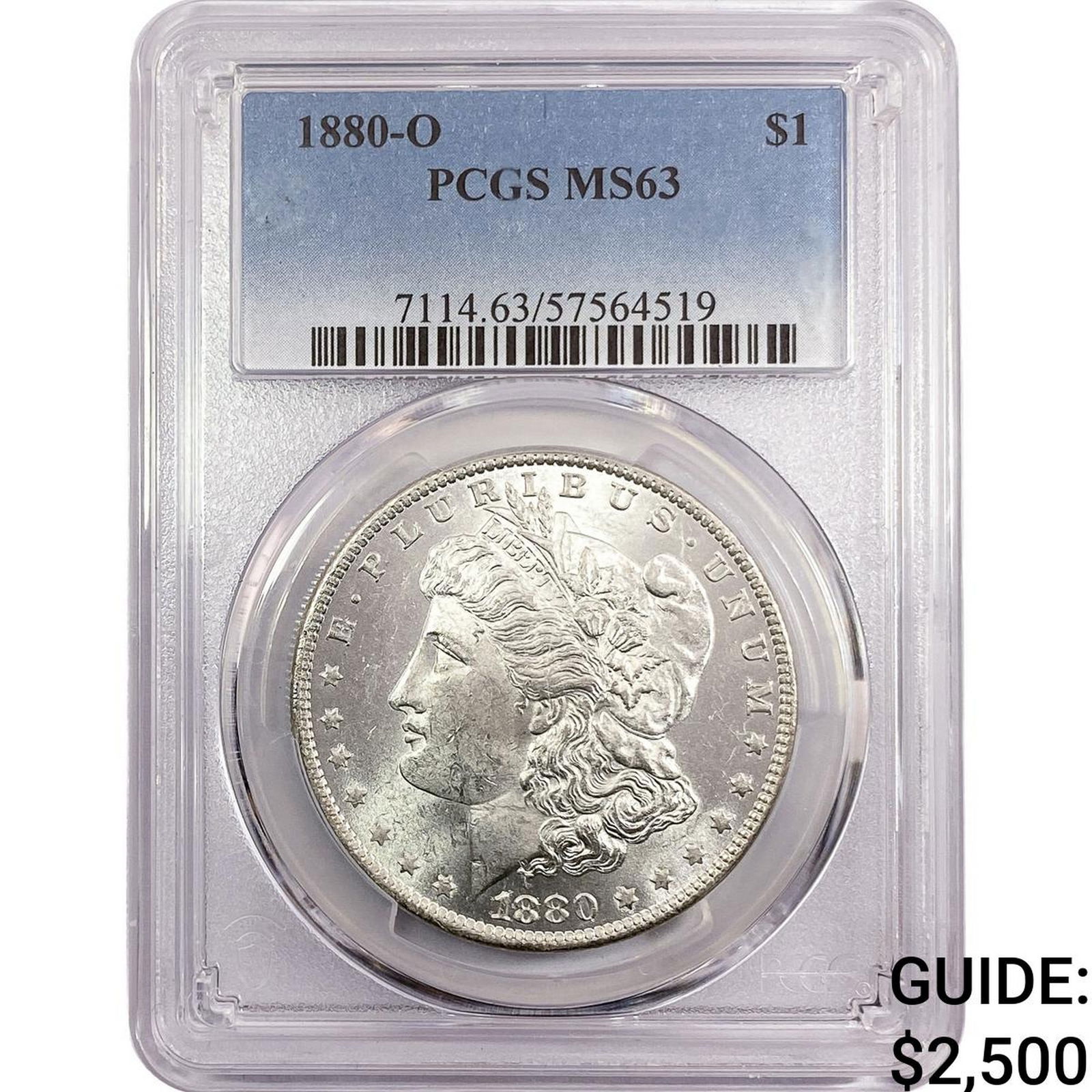 1880-O Morgan Silver Dollar PCGS MS63 (1 of 2)