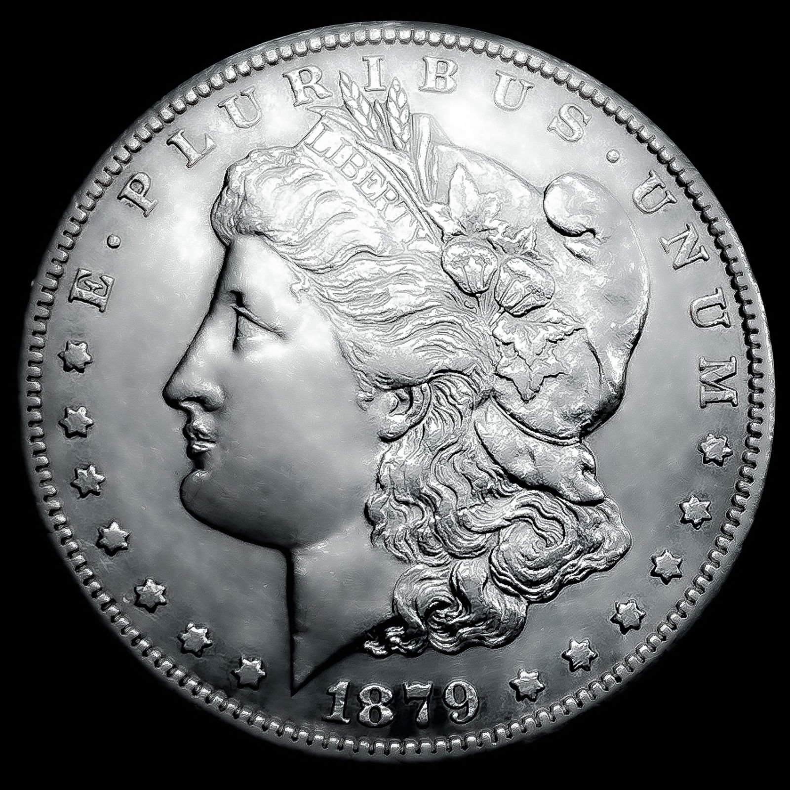 1879-CC Morgan Silver Dollar HIGH GRADE (1 of 2)