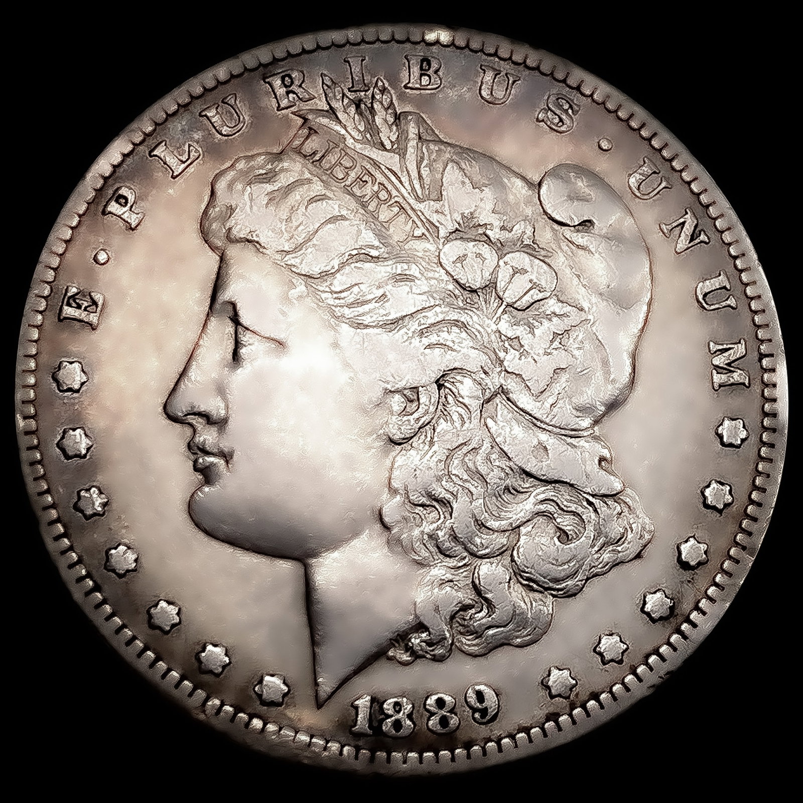 1889-CC Morgan Silver Dollar NEARLY UNCIRCULATED: 1889-CC Morgan Silver Dollar NEARLY UNCIRCULATED
