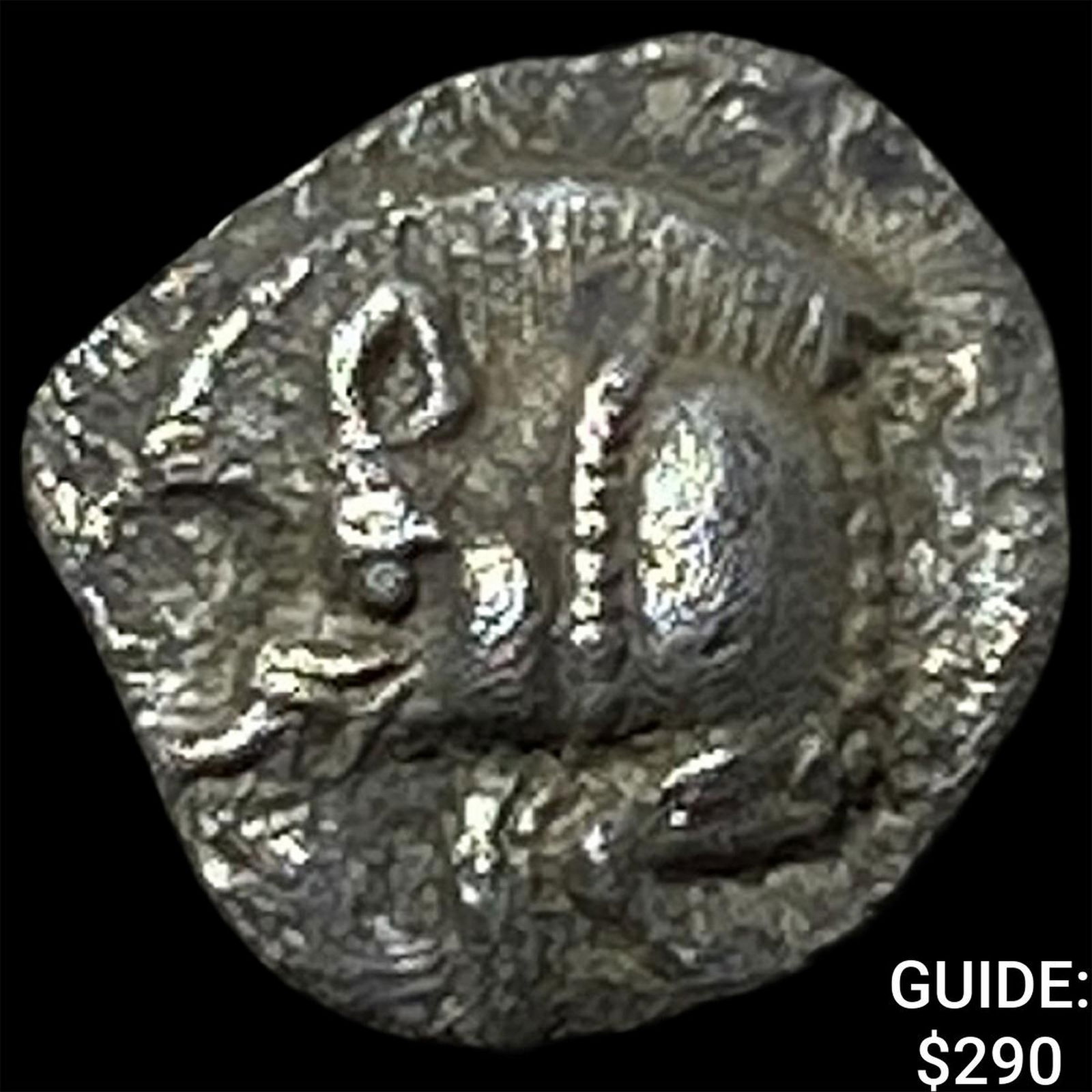 Greece Mysia, Cyzicus 336-323 BC Silver Hemibol NEARLY UNCIRCULATED: Greece Mysia, Cyzicus 336-323 BC Silver Hemibol NEARLY UNCIRCULATED