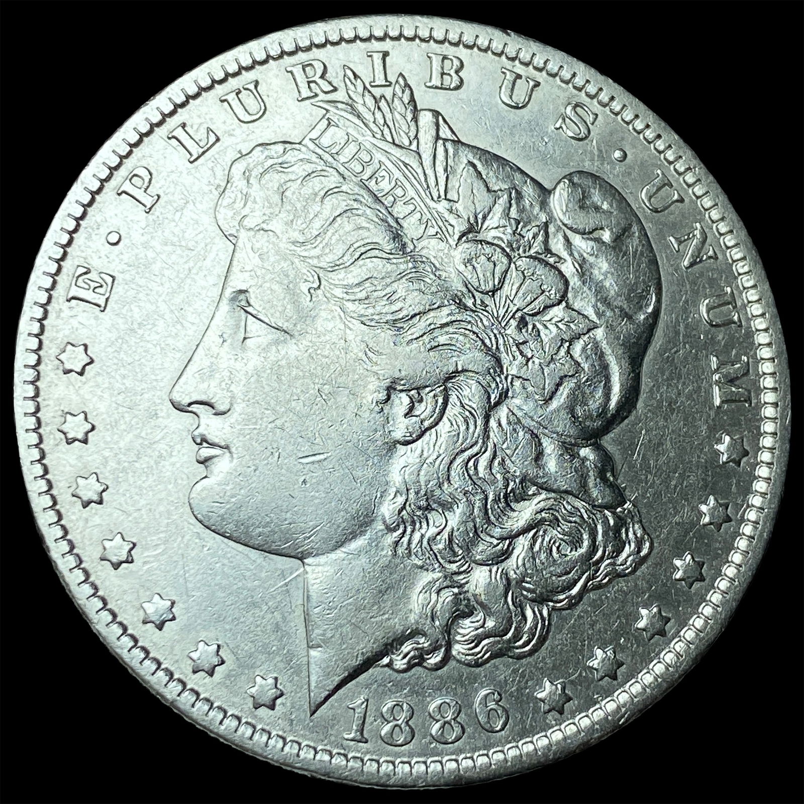 1886-O Silver Morgan Dollar NEARLY UNCIRCULATED: 1886-O Silver Morgan Dollar NEARLY UNCIRCULATED