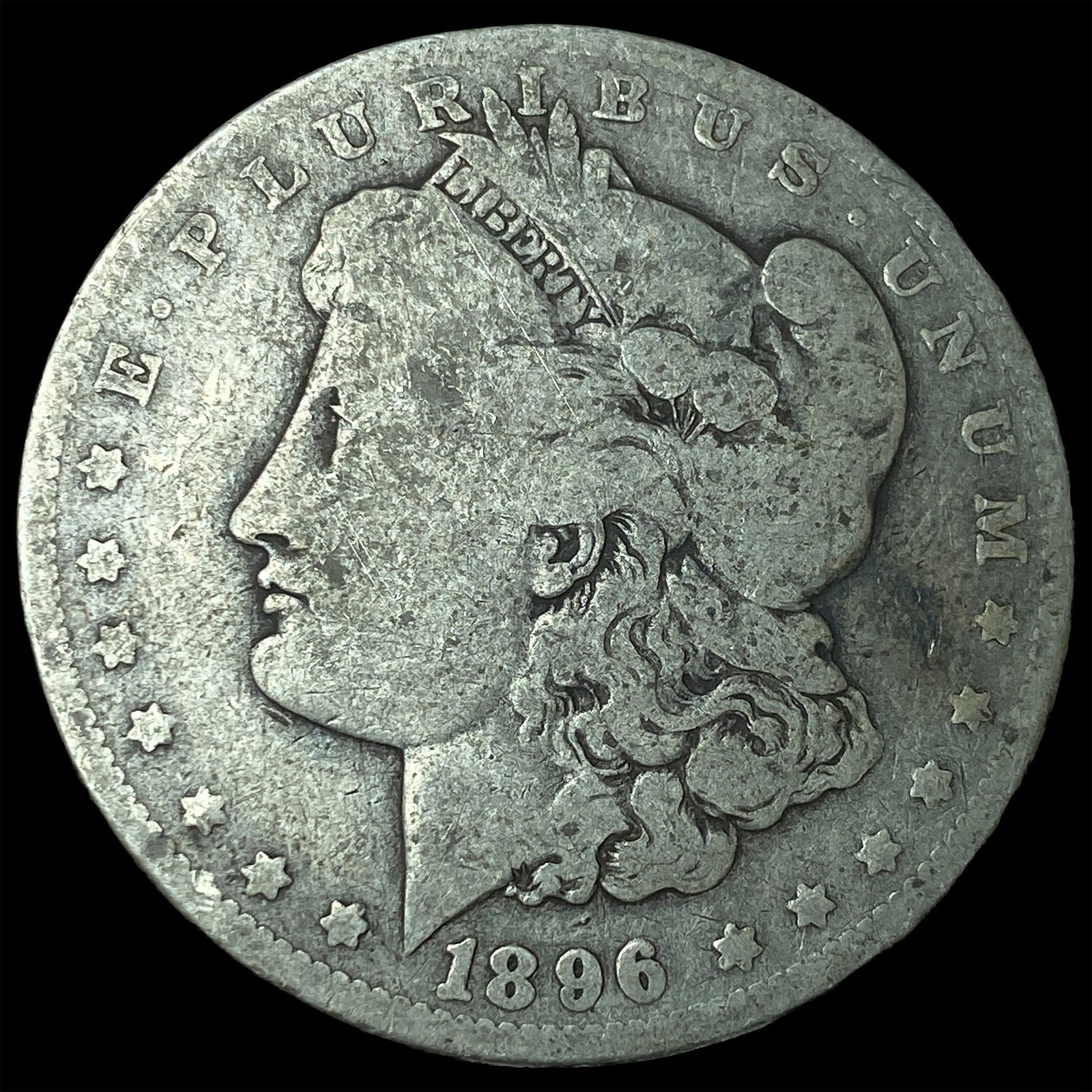 1896-O Silver Morgan Dollar LIGHTLY CIRCULATED: 1896-O Silver Morgan Dollar LIGHTLY CIRCULATED