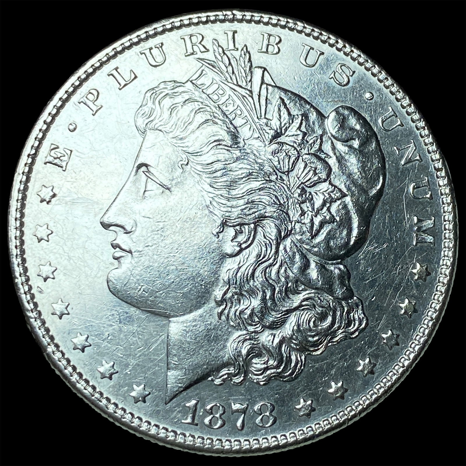 1878 Silver Morgan Dollar UNCIRCULATED: 1878 Silver Morgan Dollar UNCIRCULATED
