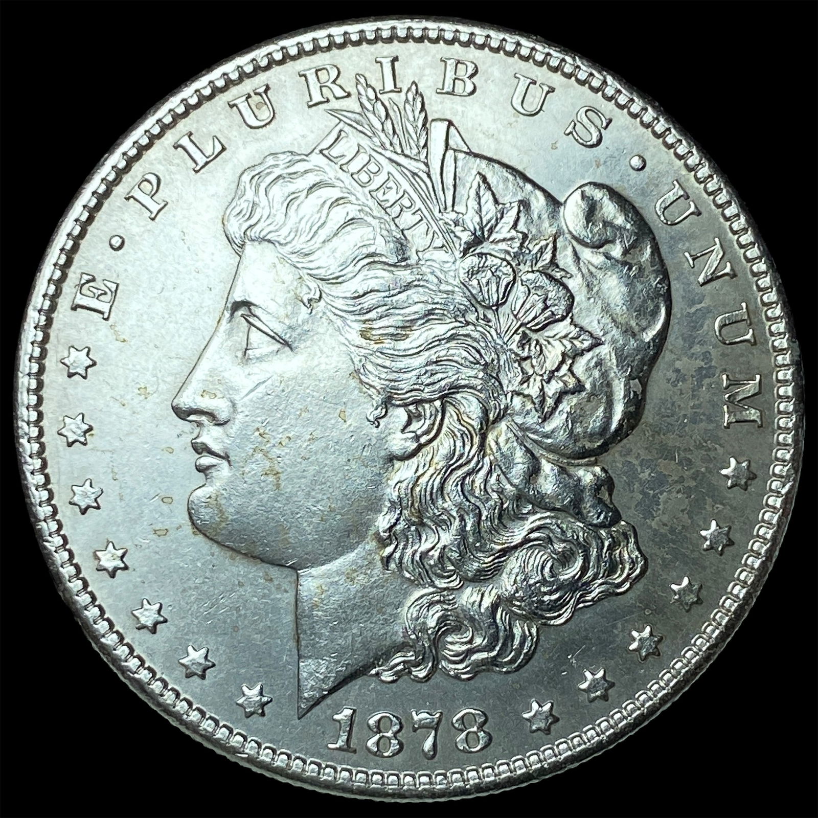 1878-S Silver Morgan Dollar UNCIRCULATED: 1878-S Silver Morgan Dollar UNCIRCULATED