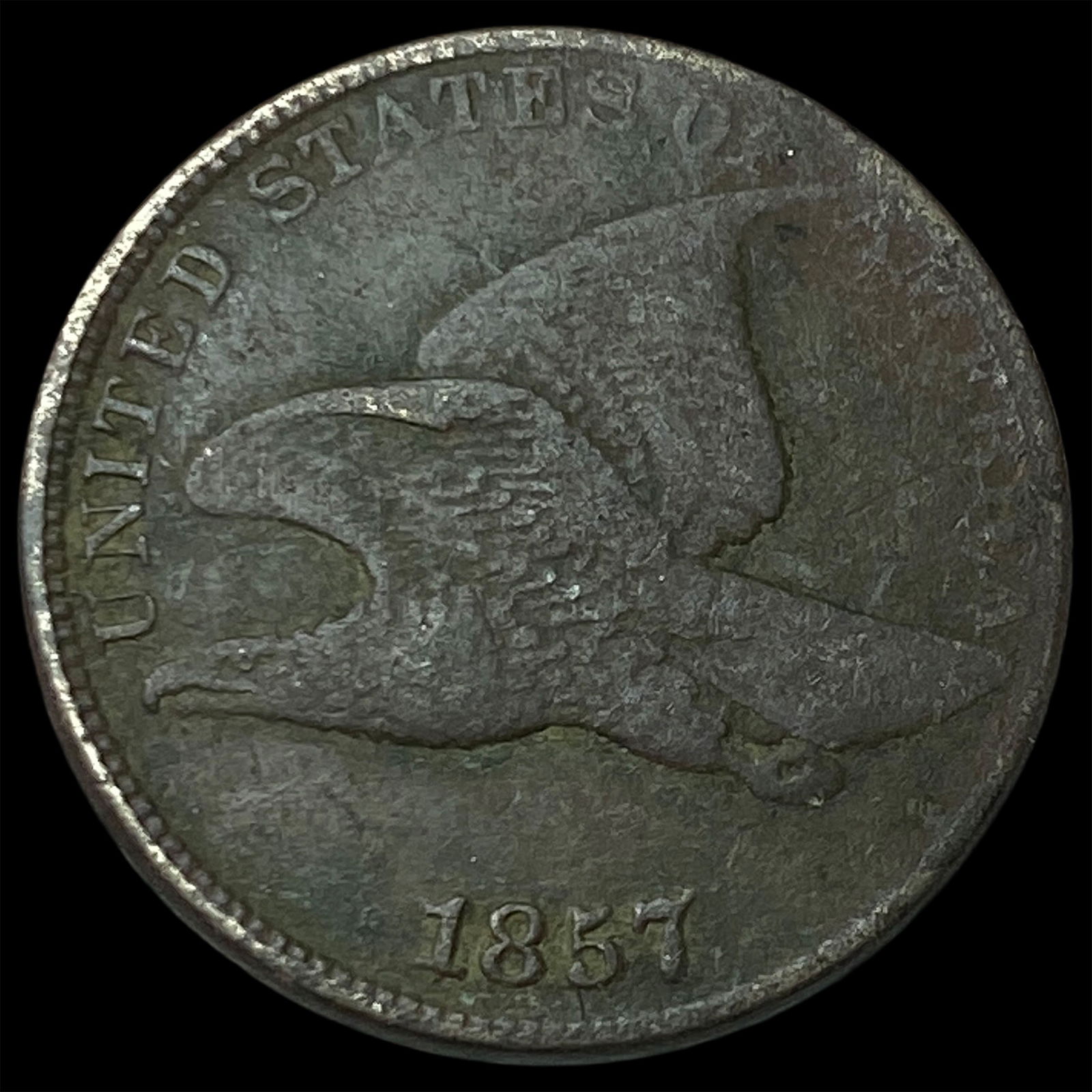 1857 Flying Eagle Cent HIGH GRADE: 1857 Flying Eagle Cent HIGH GRADE