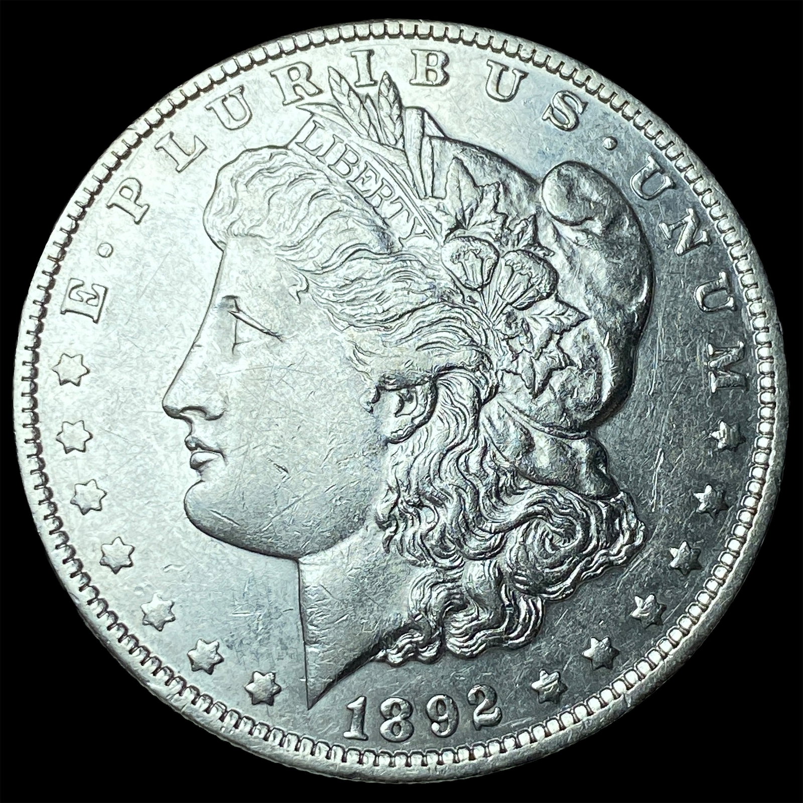 1892-O Silver Morgan Dollar CLOSELY UNCIRCULATED: 1892-O Silver Morgan Dollar CLOSELY UNCIRCULATED