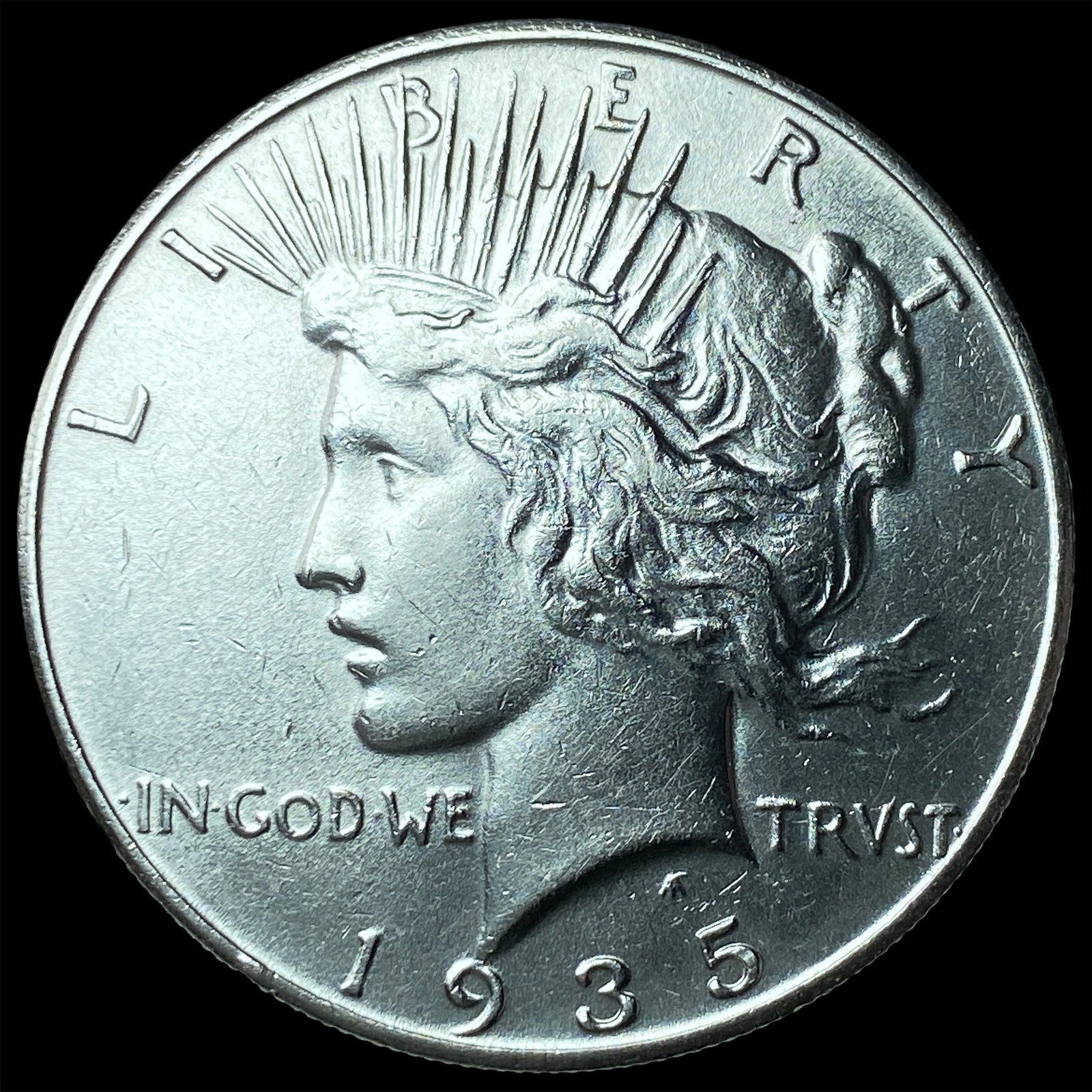 1935 Silver Peace Dollar UNCIRCULATED: 1935 Silver Peace Dollar UNCIRCULATED