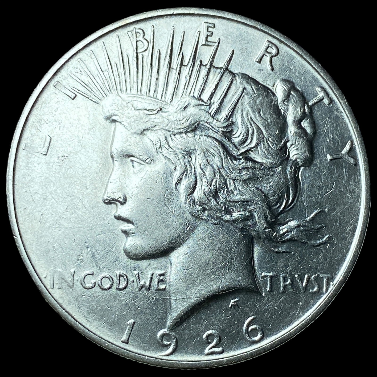 1926 Peace Silver Dollar CLOSELY UNCIRCULATED: 1926 Peace Silver Dollar CLOSELY UNCIRCULATED