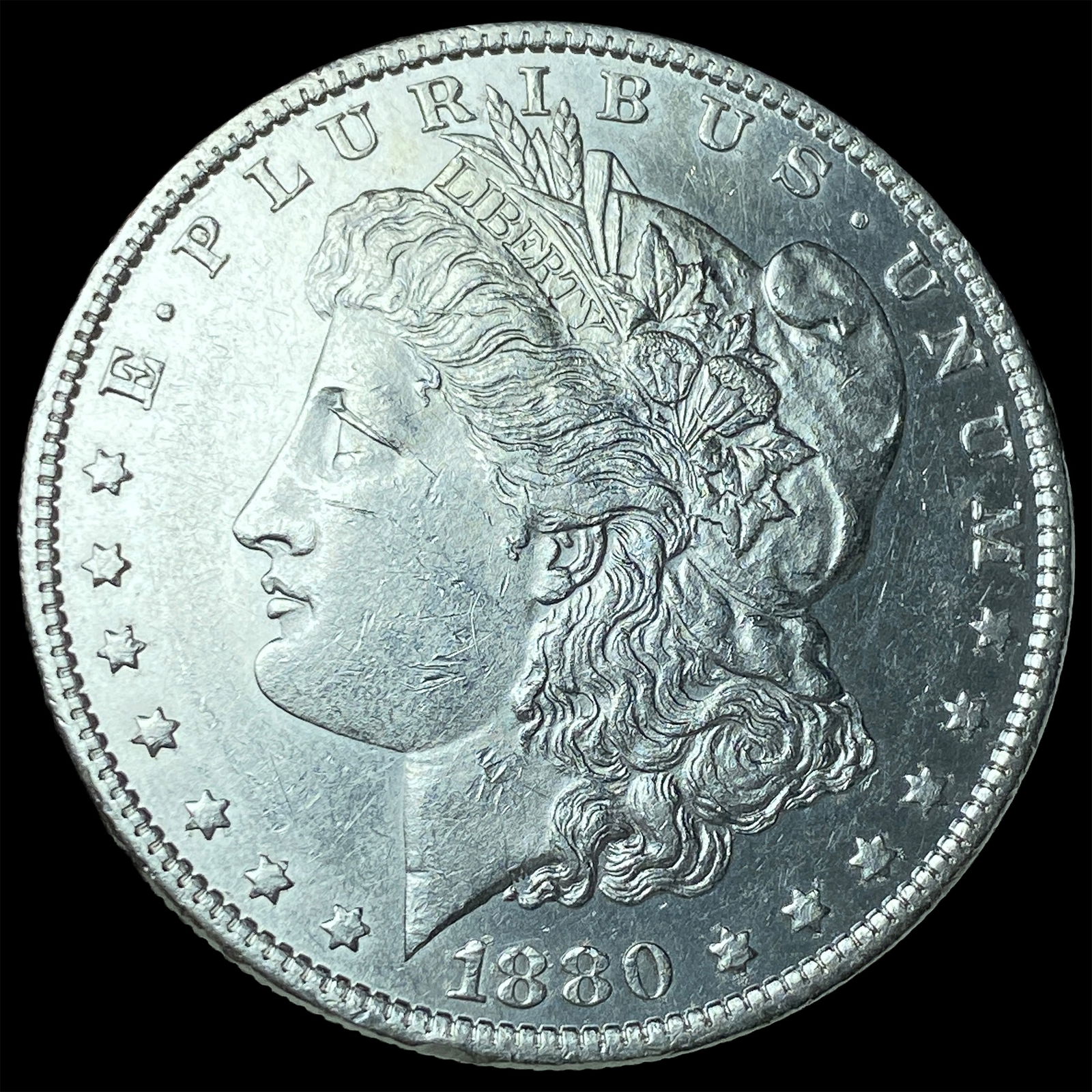 1880 Morgan Silver Dollar UNCIRCULATED: 1880 Morgan Silver Dollar UNCIRCULATED